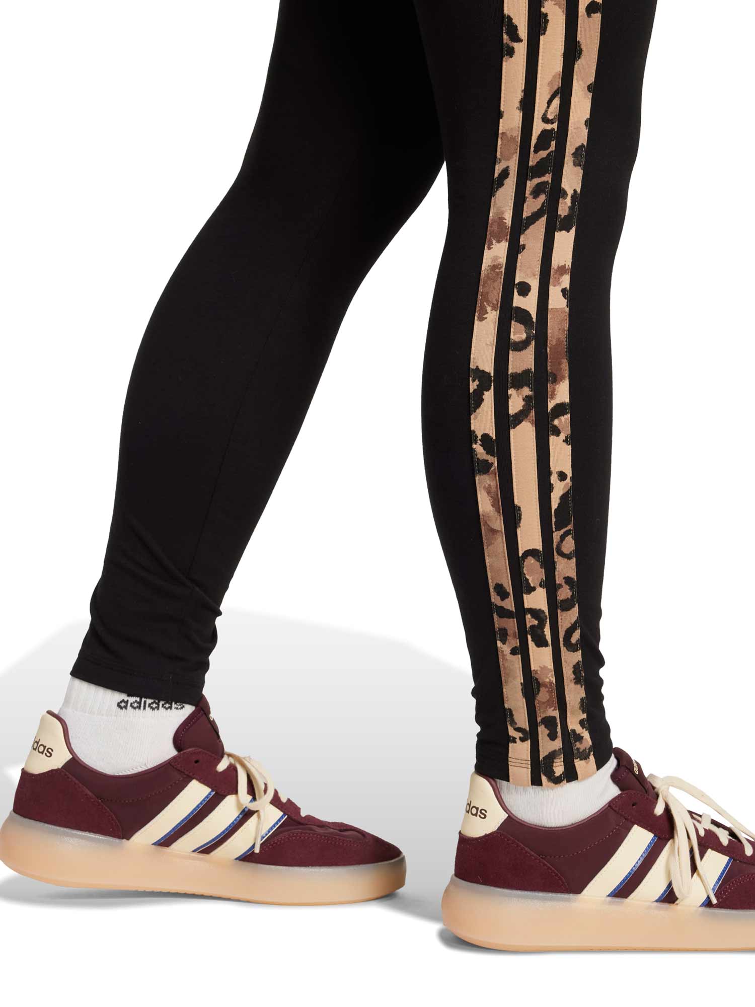 ADIDAS SPORTSWEAR Клин Animal Print 3-Stripes High Rise Leggings