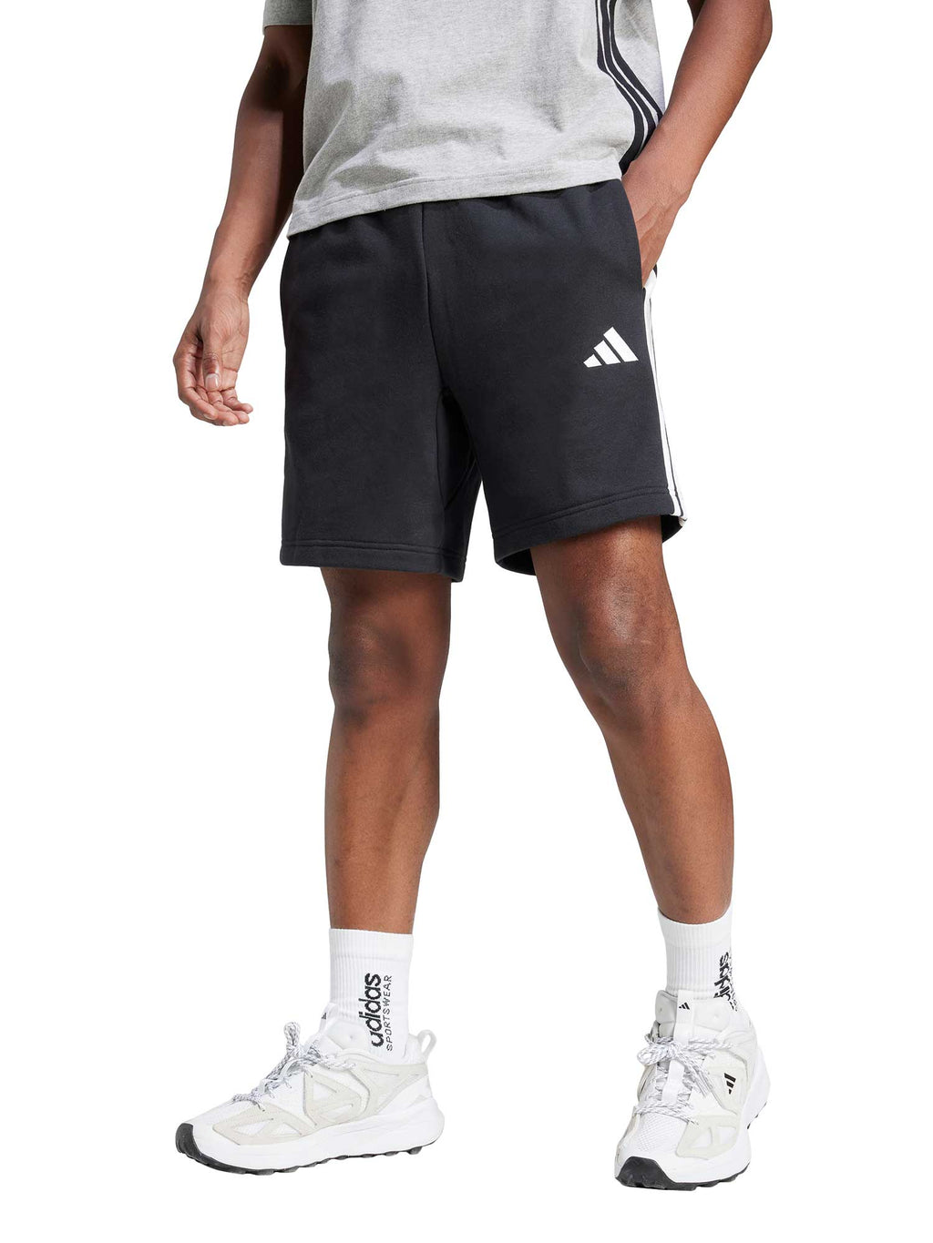 ADIDAS SPORTSWEAR Къси панталони Essential 3-Stripes French Terry