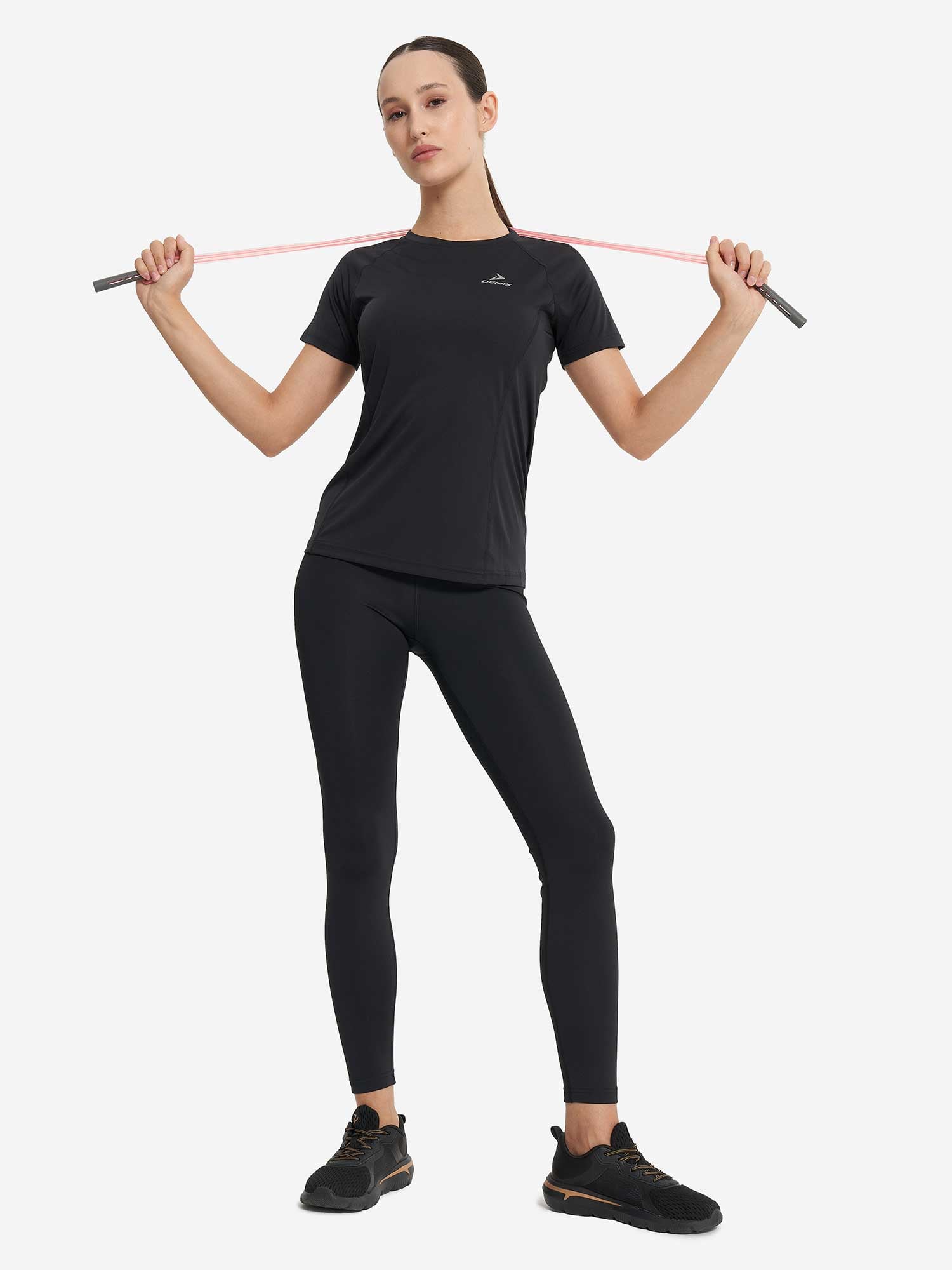 DEMIX Тениска W D Fitness GYM SS T-Shirt