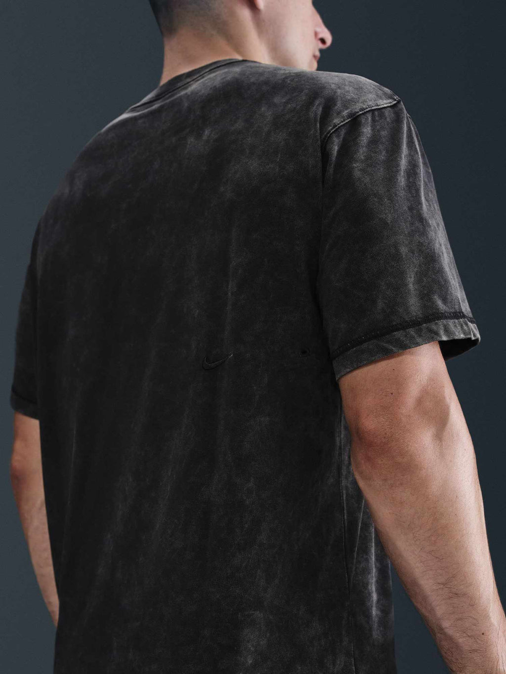 NIKE Тениска M NK DF HERITAGE SS TOP WASH