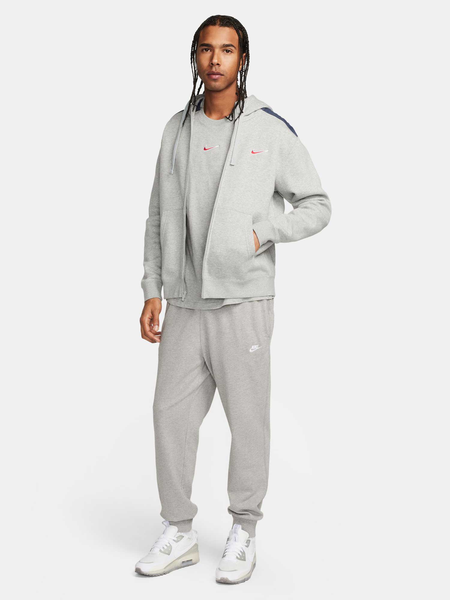 NIKE Суитшърт M NSW SP FLC FZ HOODIE BB