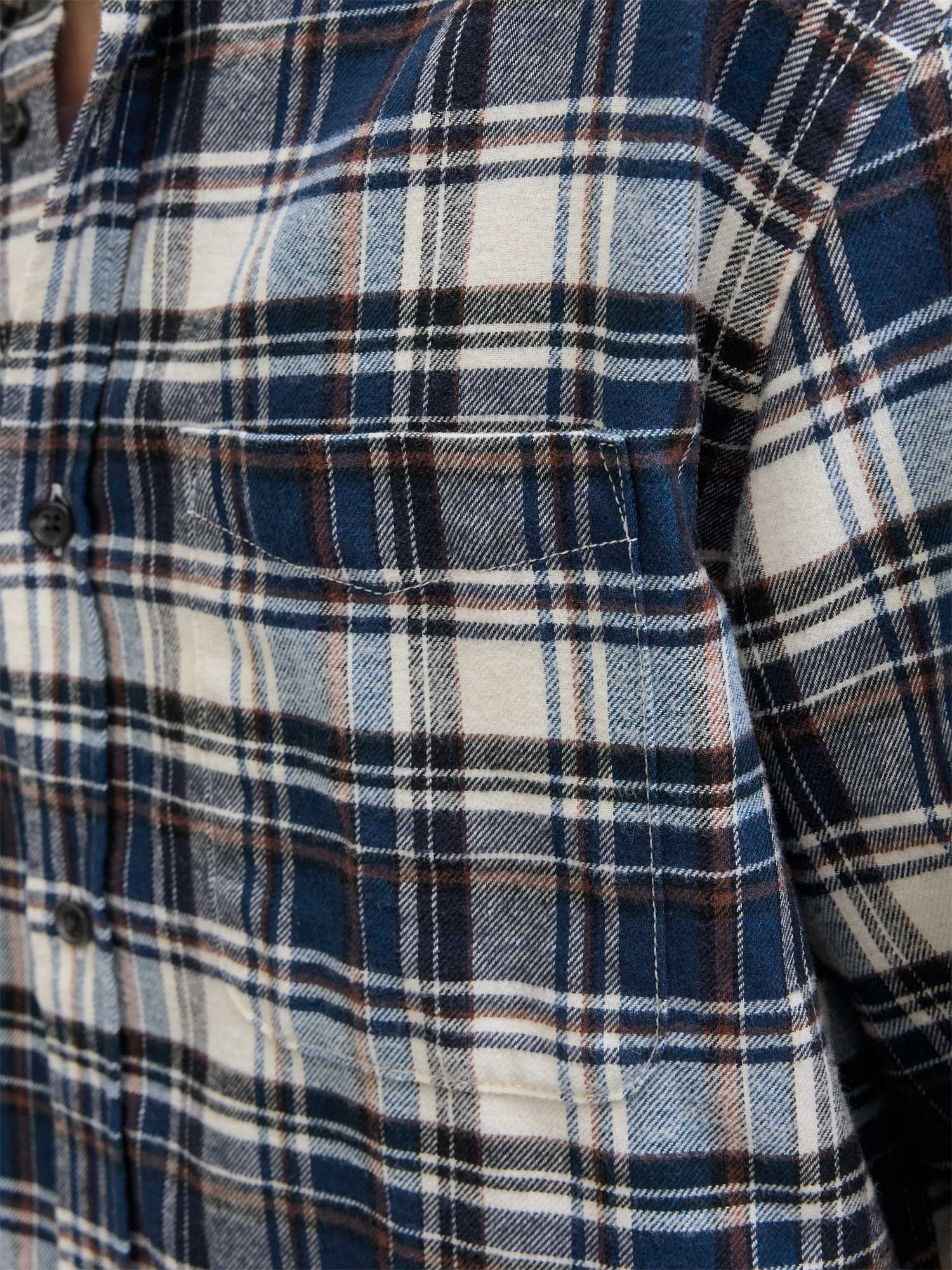JACK & JONES Риза JJJAMES FLANNEL SHIRT LS