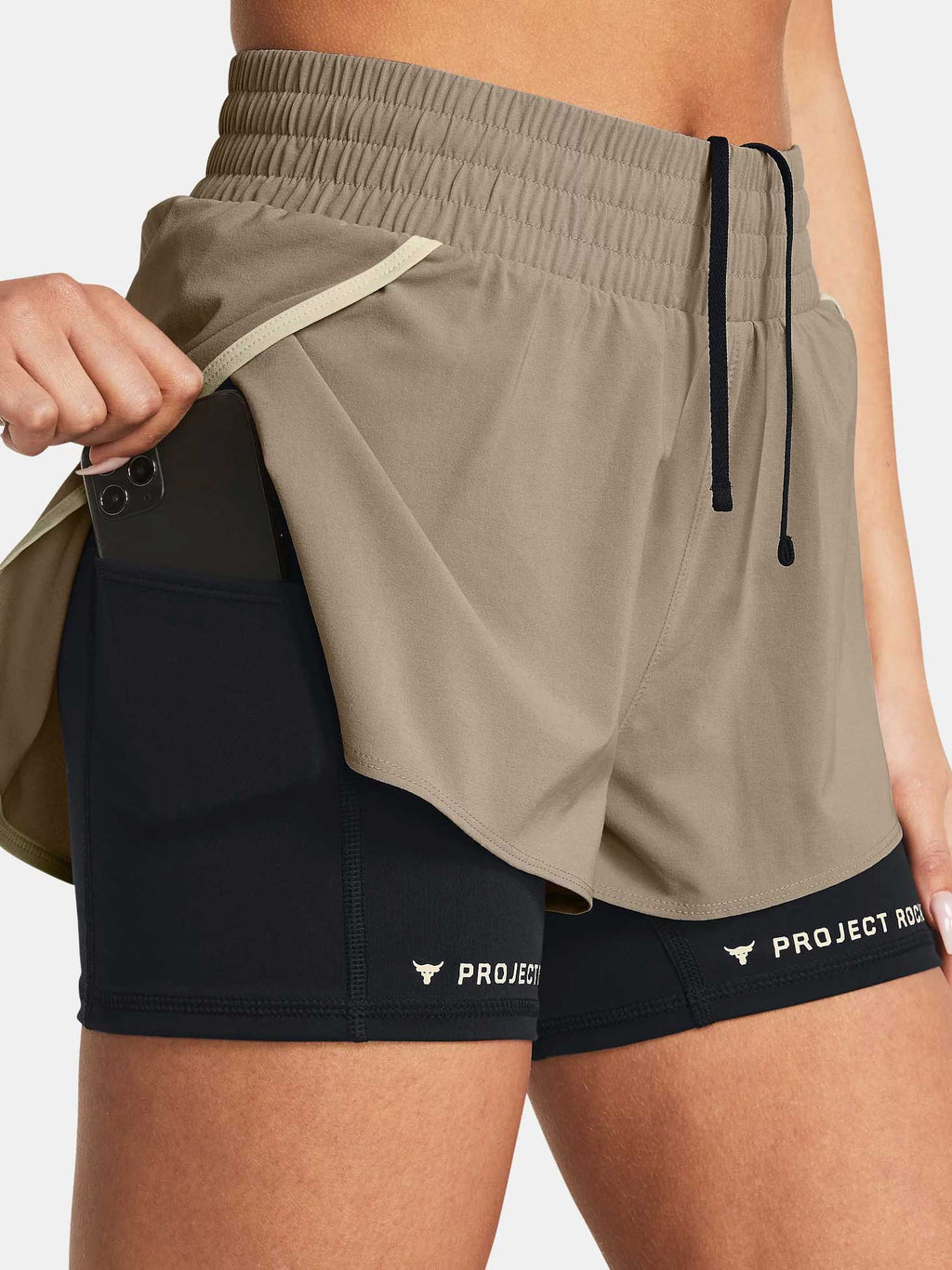 UNDER ARMOUR Къси панталони Pjt Rck Leg Day Flex