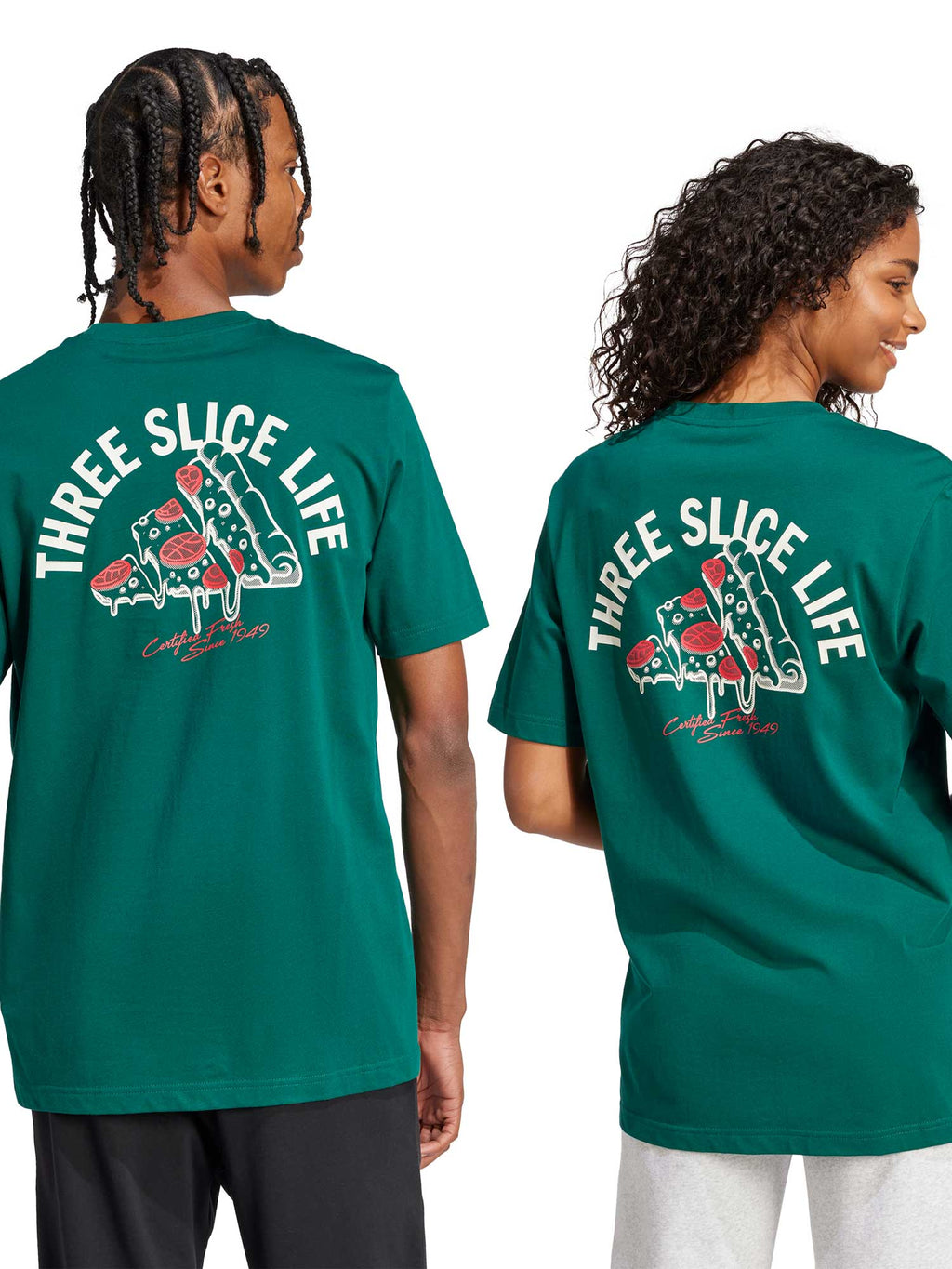 ADIDAS SPORTSWEAR Тениска Lounge Pizza Graphic T-Shirt