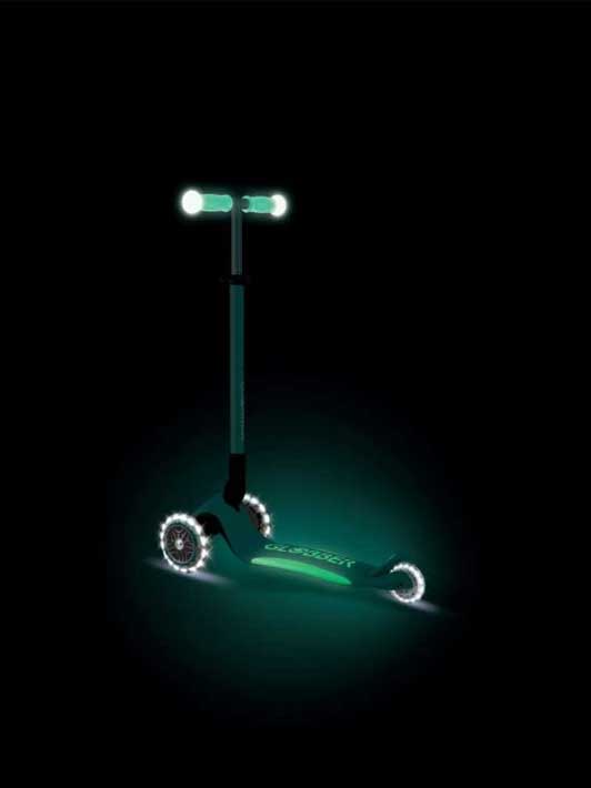 GLOBBER Тротинетка ELITE GLOW LIGHTS