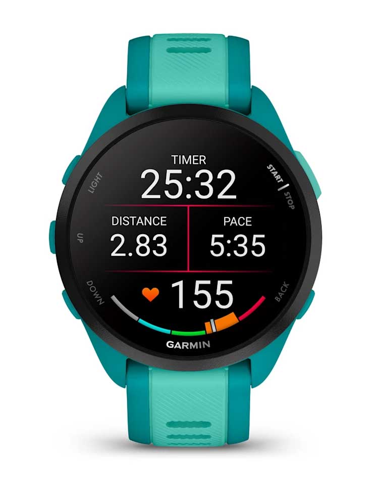 GARMIN GPS Смарт часовник за бягане Forerunner 165 Music