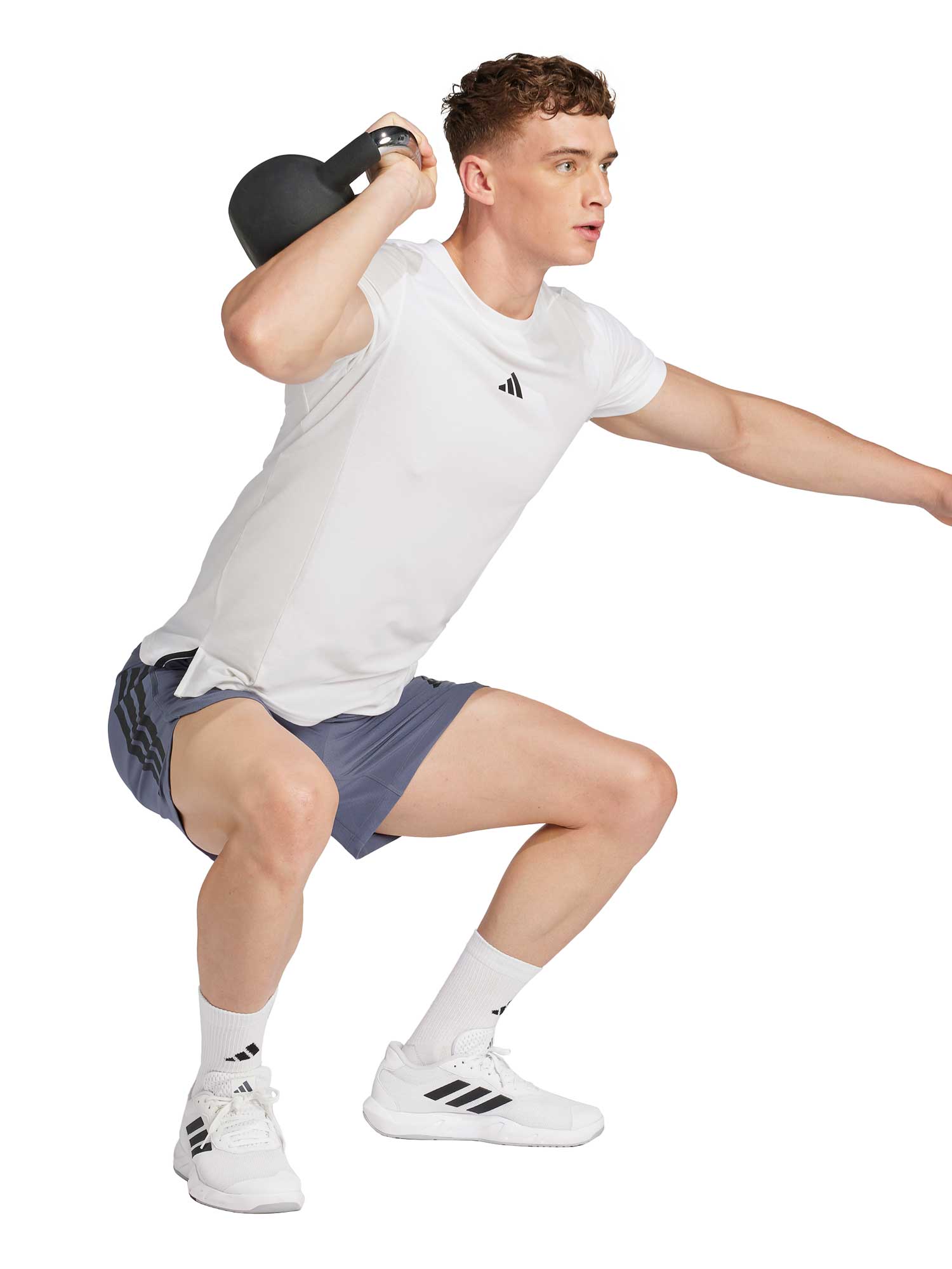 ADIDAS PERFORMANCE Къси панталони Power 3-Stripes Shorts