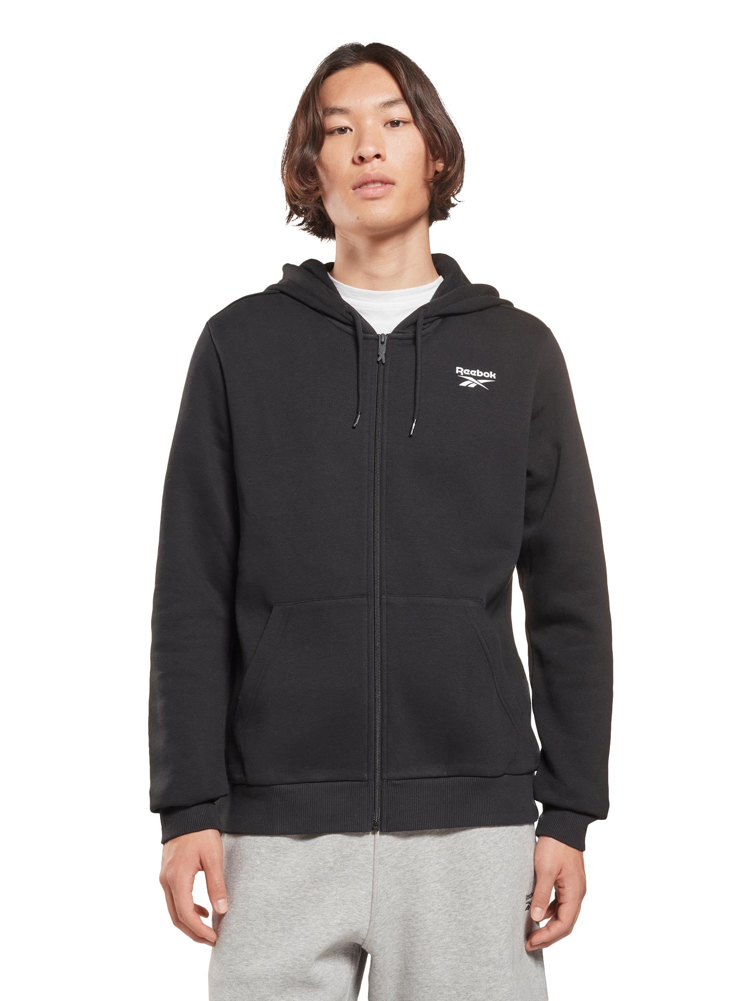 REEBOK Суитшърт Identity Fleece Full Zip