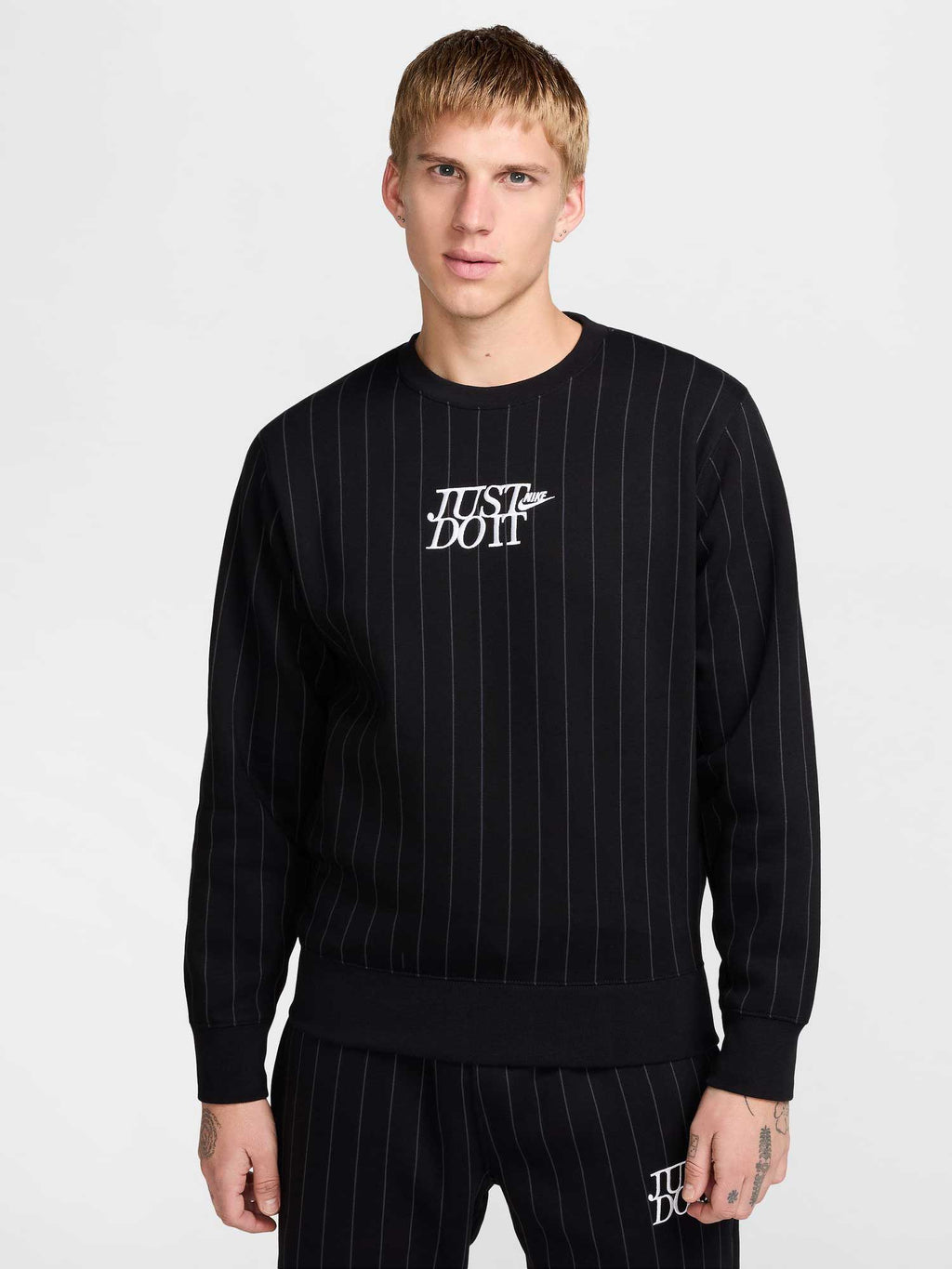NIKE Блуза M NK CLUB BB CREW JDI AOP