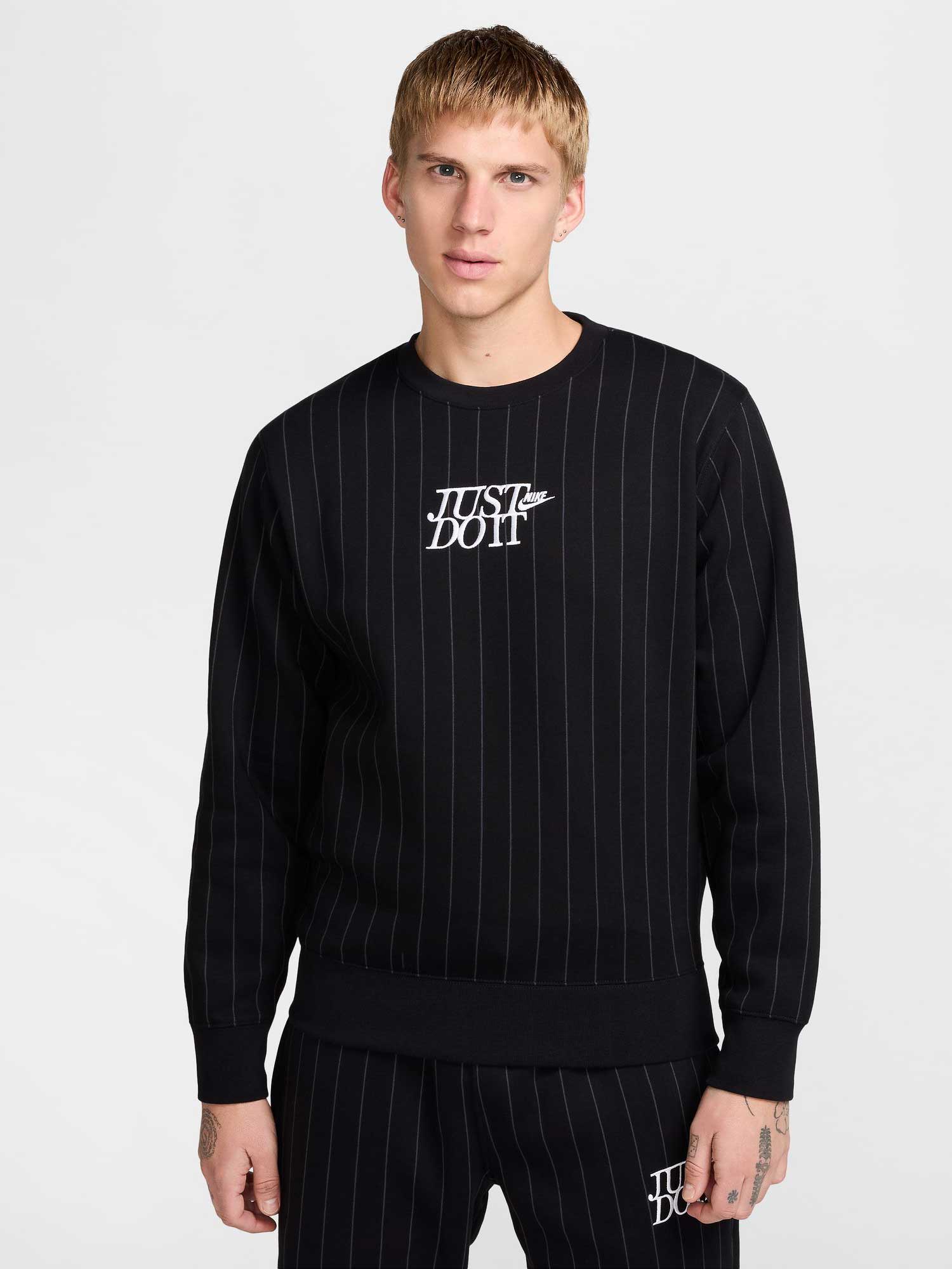NIKE Блуза M NK CLUB BB CREW JDI AOP