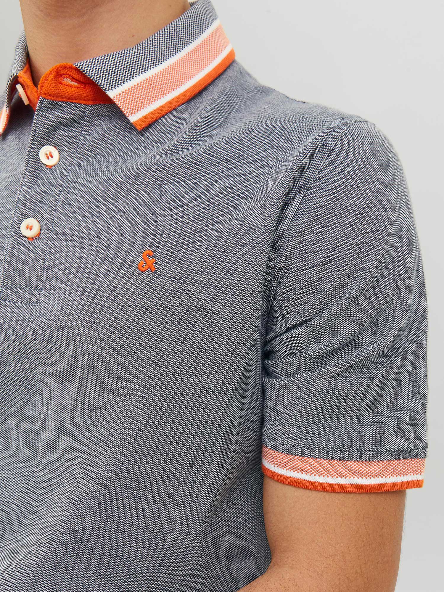 JACK & JONES Тениска JJEPAULOS POLO SS NOOS