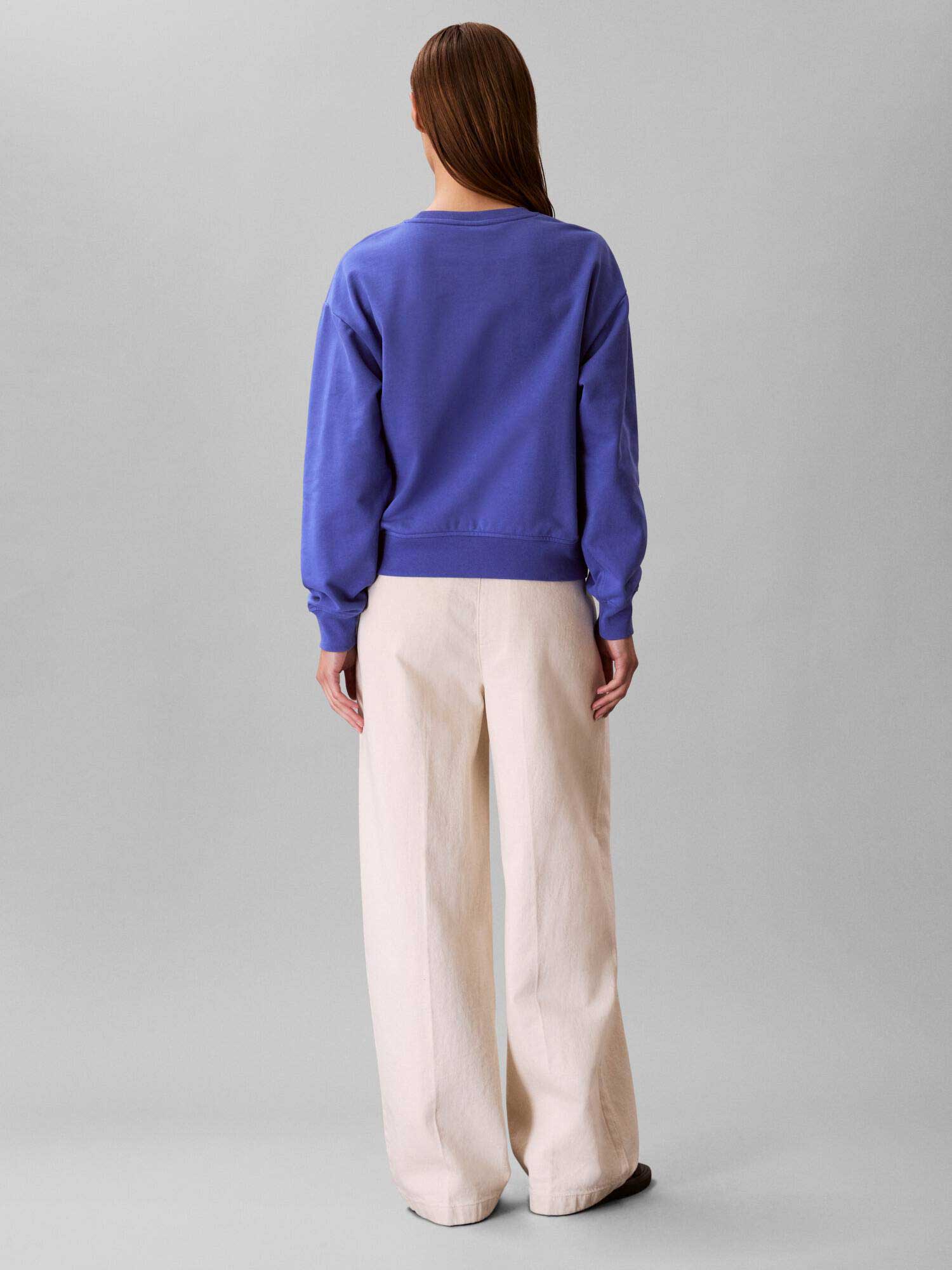 Calvin Klein Jeans Блуза LS MONOLOGO FRENCH TERRY RLXD