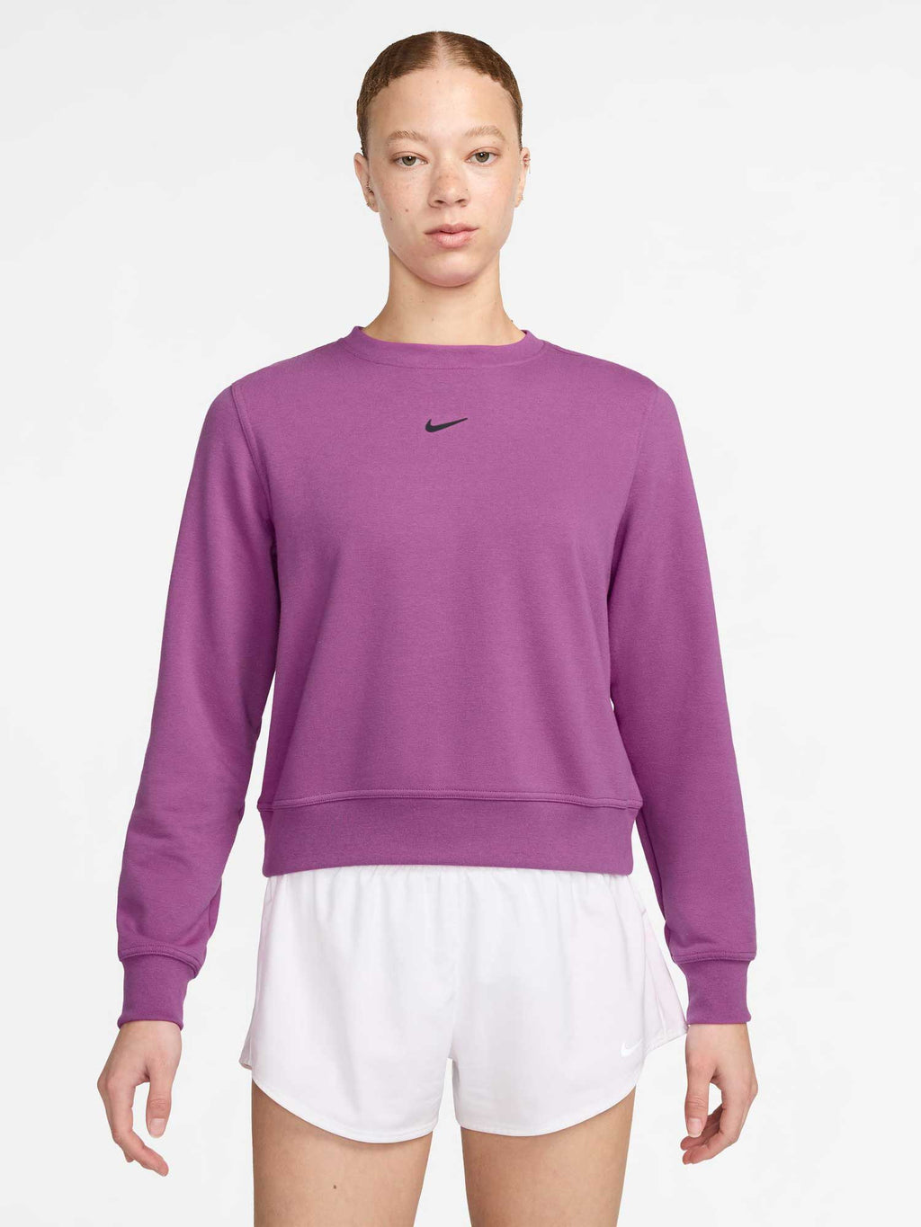 NIKE Блуза W NK ONE DF CREW LBR
