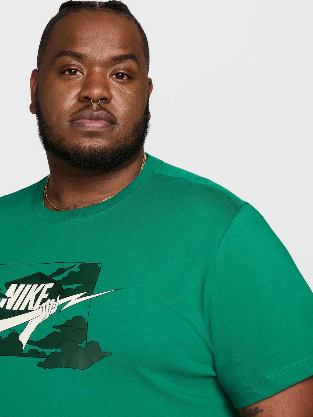 NIKE Тениска M NSW TEE HBR SSNL CLUB
