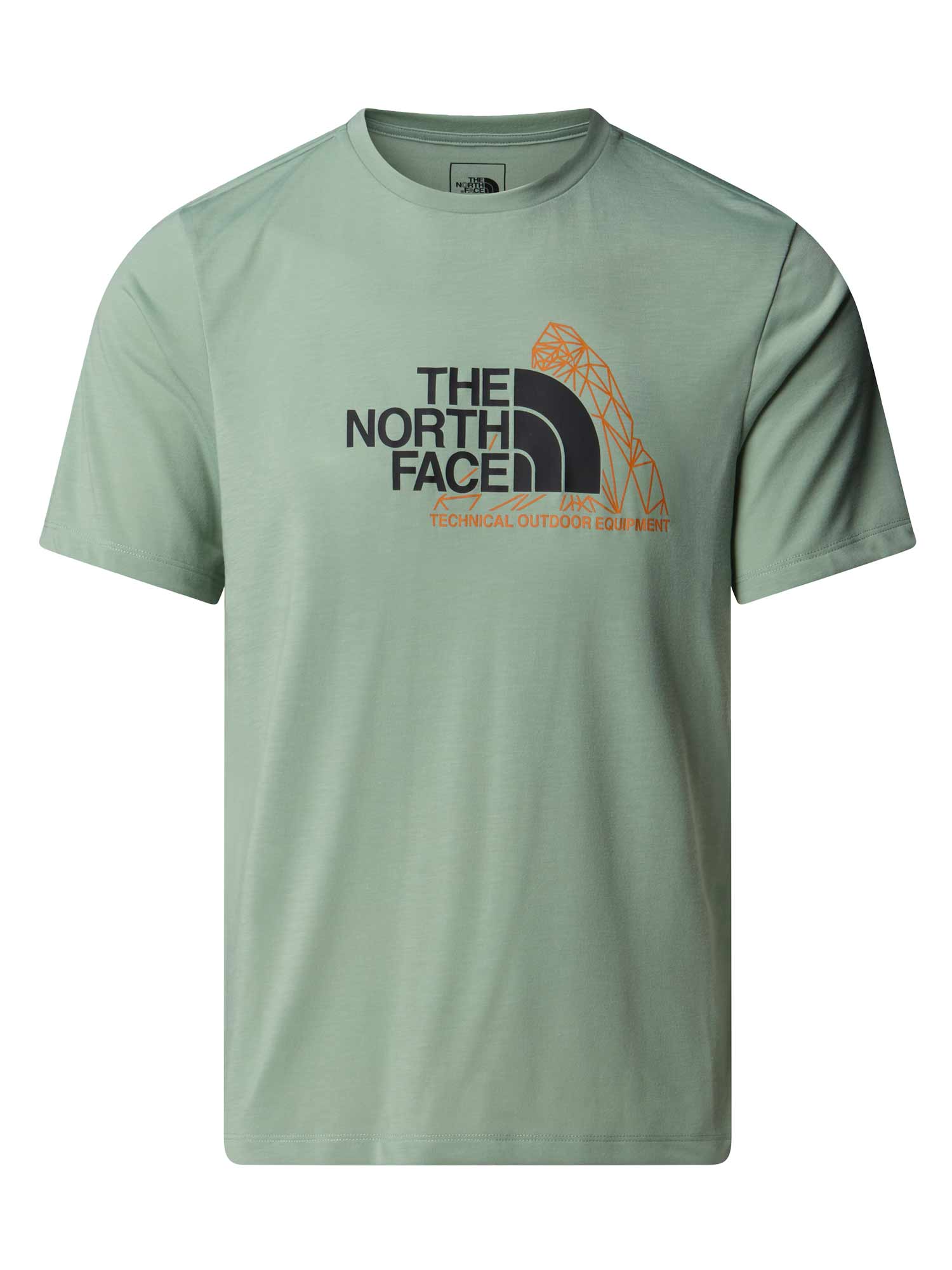THE NORTH FACE Тениска M MOUNTAIN FOUNDATION SS TEE-GRAPHIC
