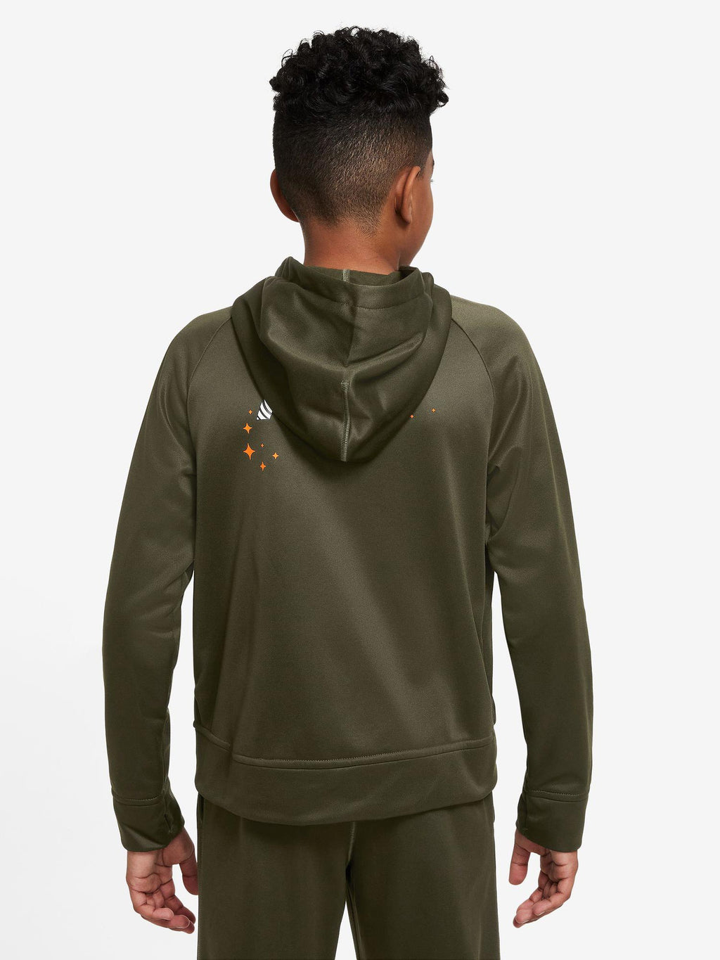 NIKE Суитшърт B NK TF HOODIE FZ GFX 1