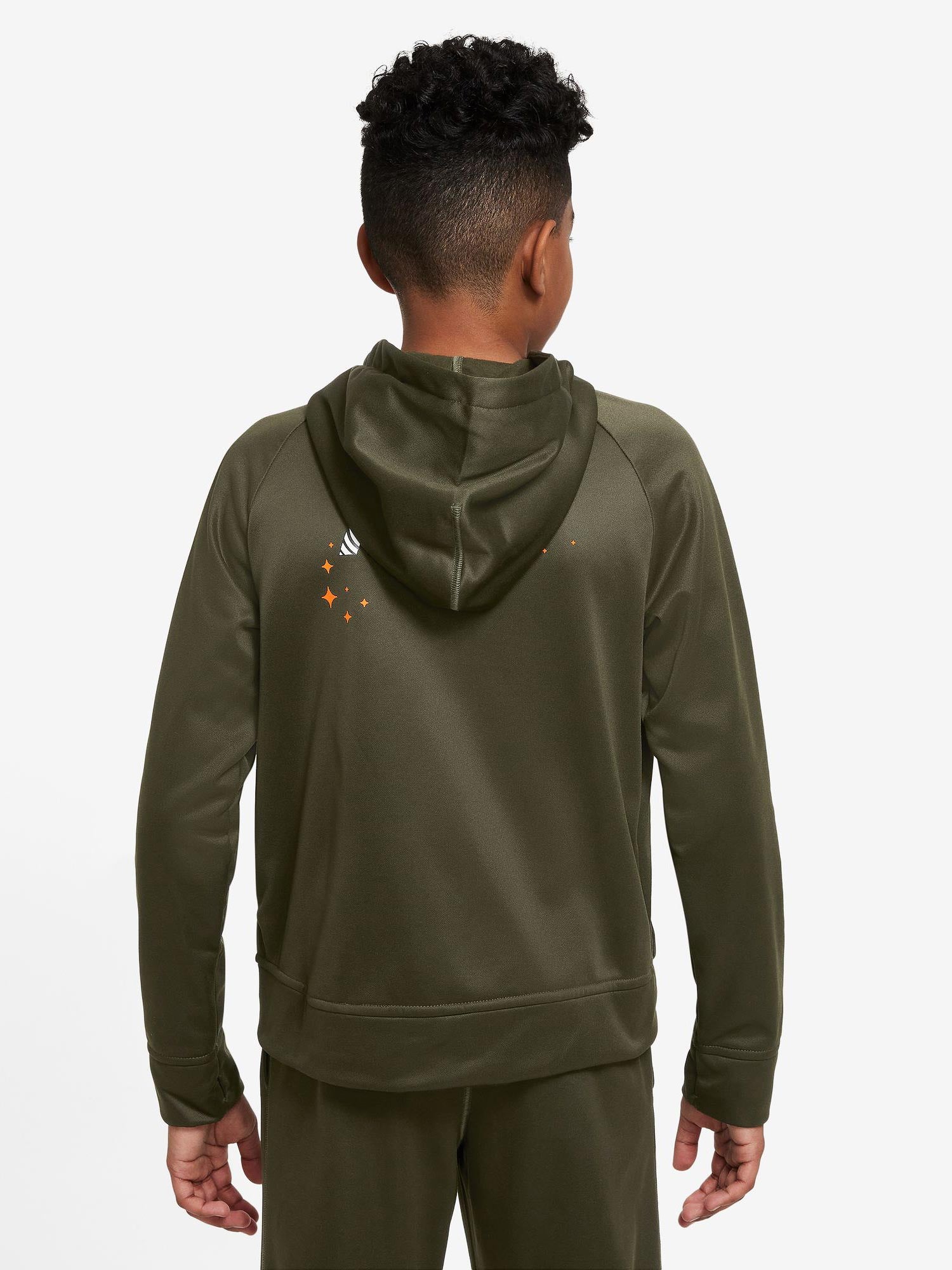 NIKE Суитшърт B NK TF HOODIE FZ GFX 1