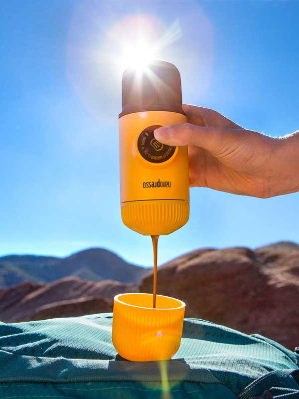 WACACO Преносима кафемашина Nanopresso, Yellow Patrol