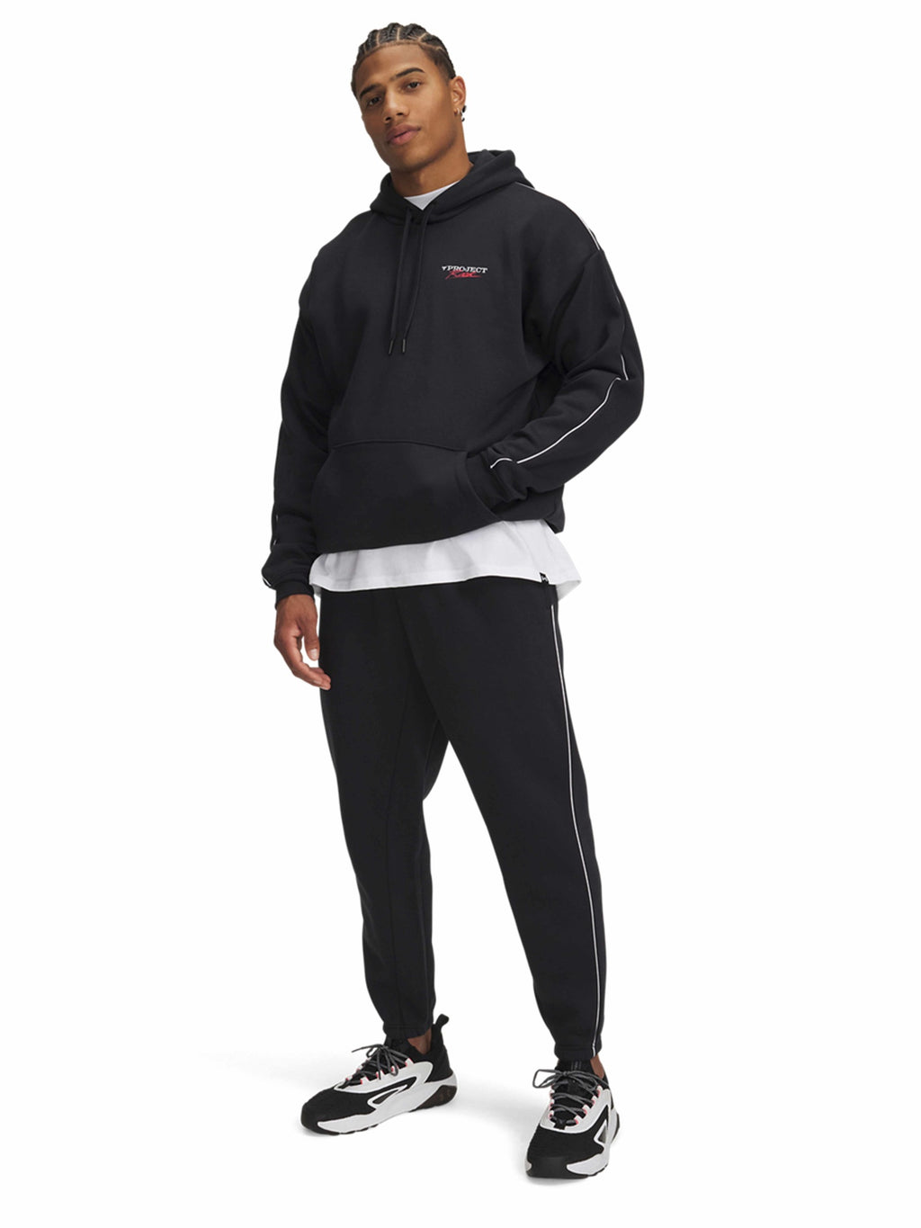 UNDER ARMOUR Спортно долнище Pjt Rck Icon Flc Jogger