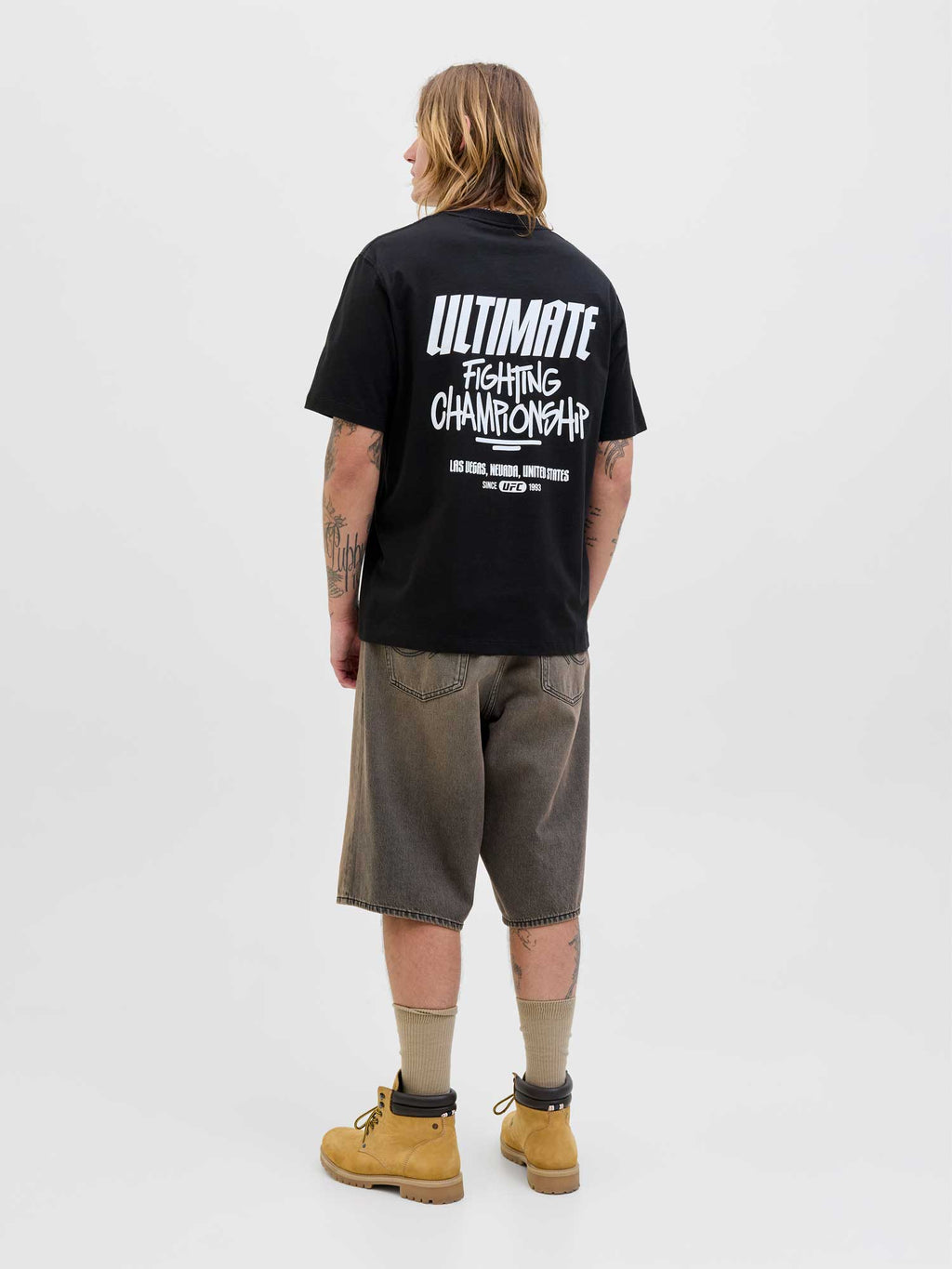 JACK & JONES Тениска JCOUFC ULTIMATE TEE SS C.N STYD
