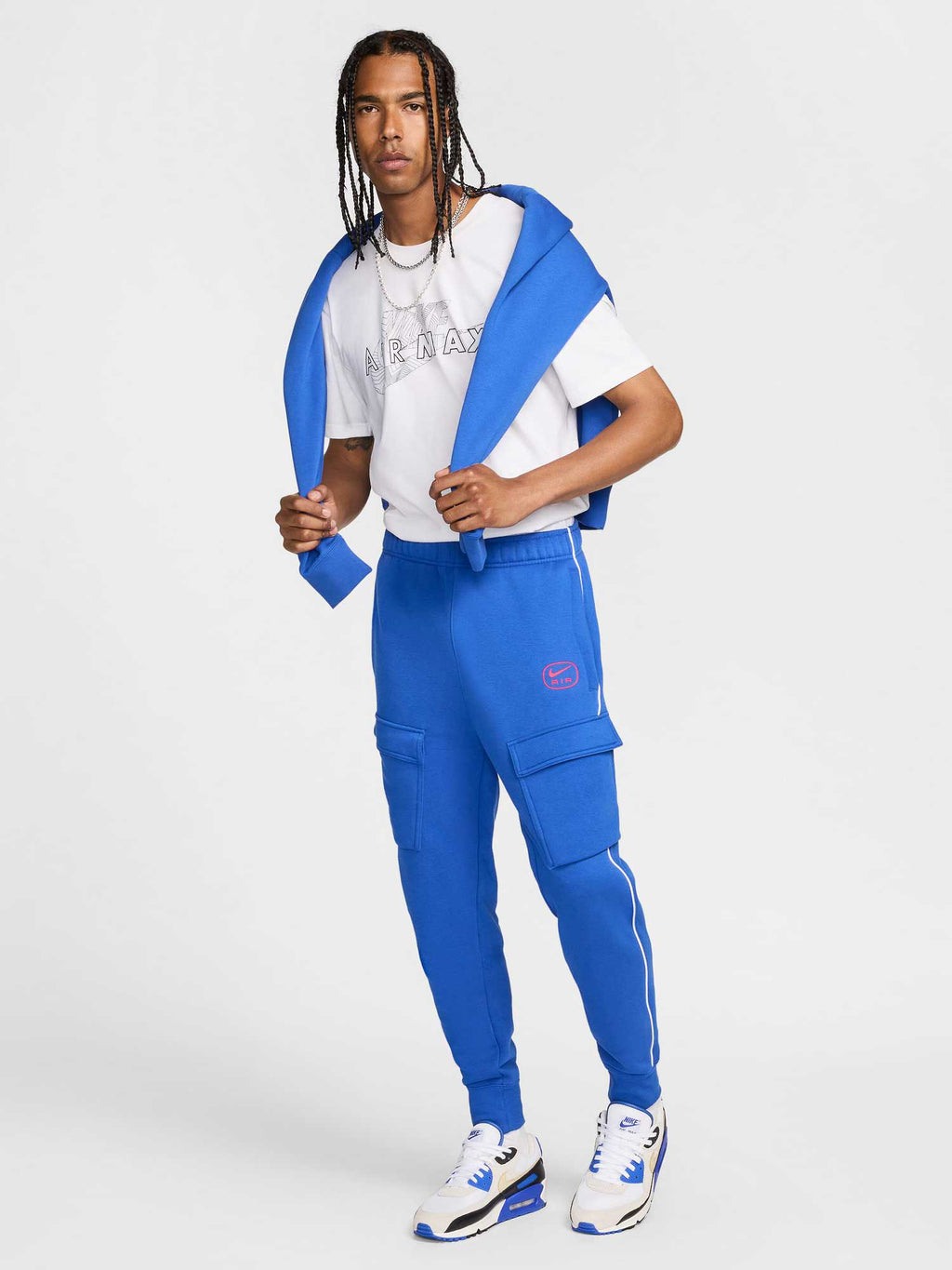 NIKE Спортно долнище M NSW SW AIR CARGO PANT FLC BB