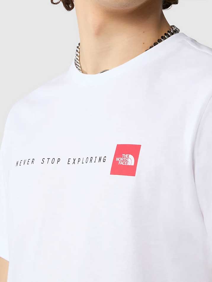 THE NORTH FACE Тениска M SS NEVER STOP EXPLORING TEE