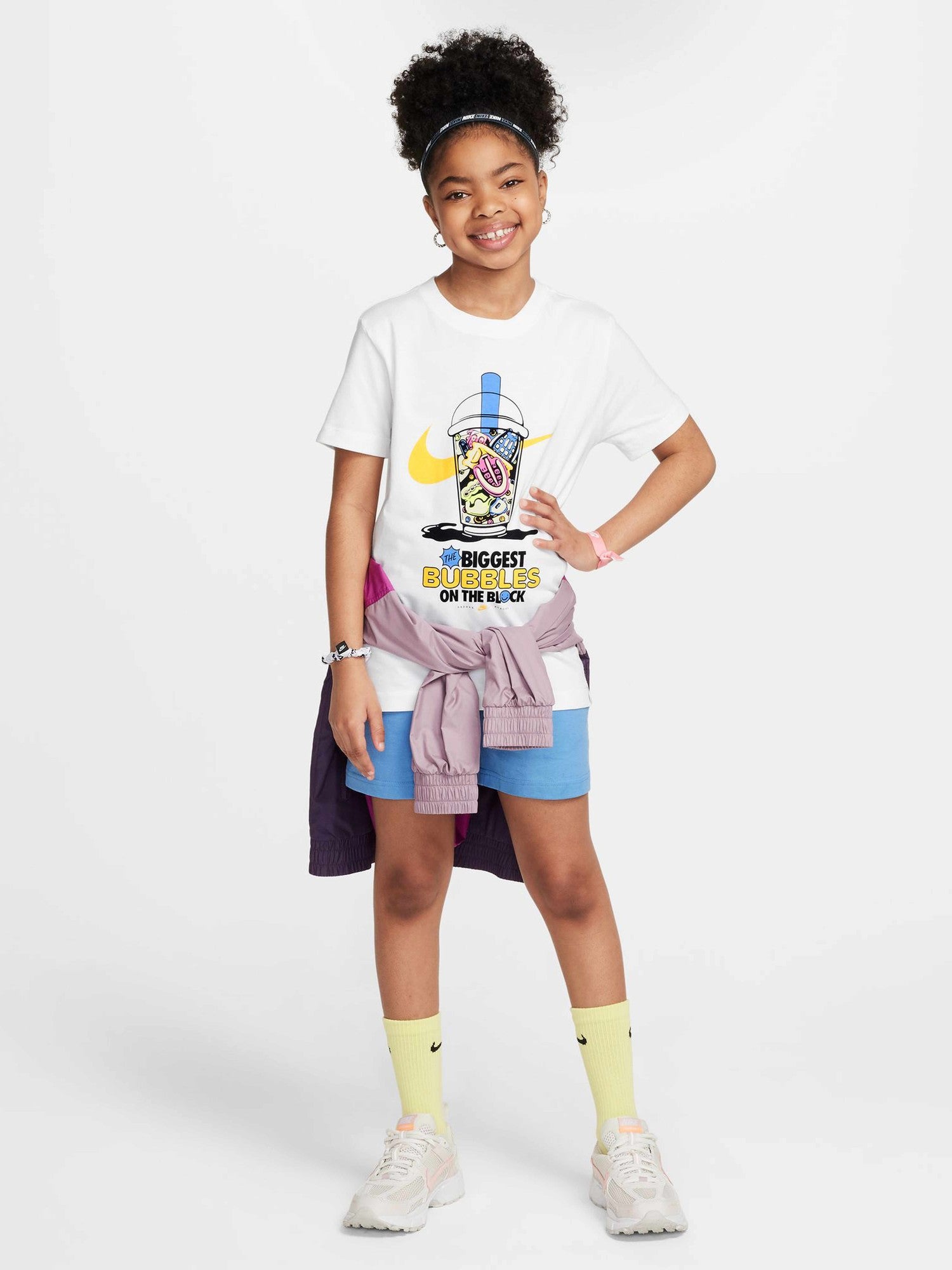 NIKE Тениска K NSW TEE TD BOBA