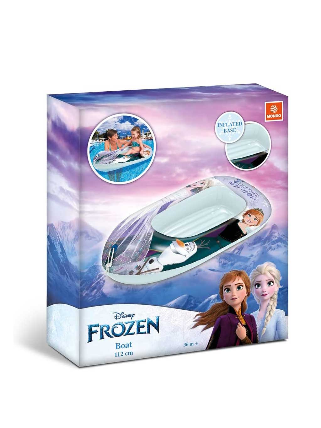 KIDS MOVIE HEROES Надуваема лодка FROZEN