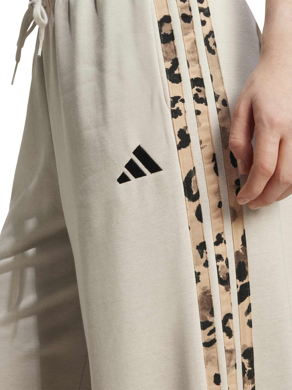 ADIDAS SPORTSWEAR Спортно долнище Animal Print 3-Stripes Open Hem