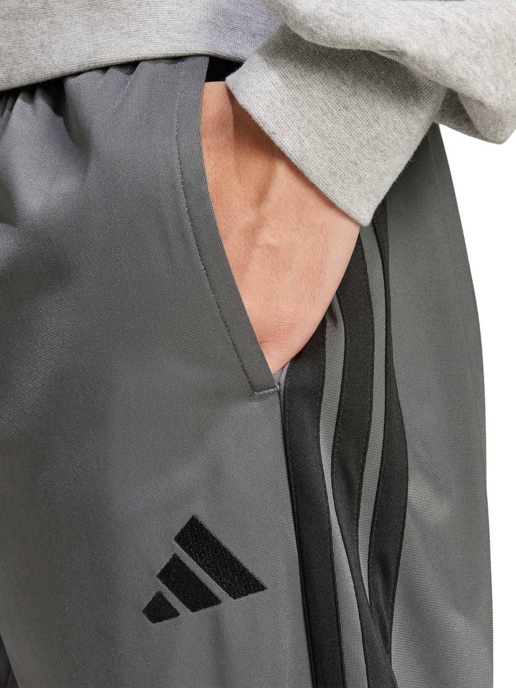 ADIDAS SPORTSWEAR Спортно долнище 3-Stripes Tricot Regular-Fit Open