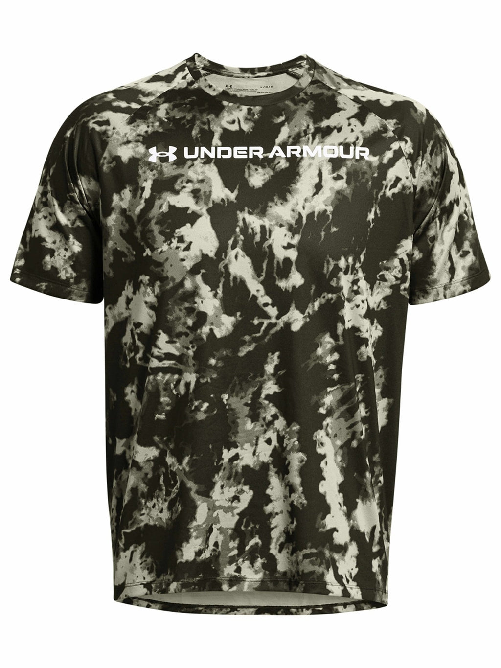 UNDER ARMOUR Тениска TECH ABC CAMO SS