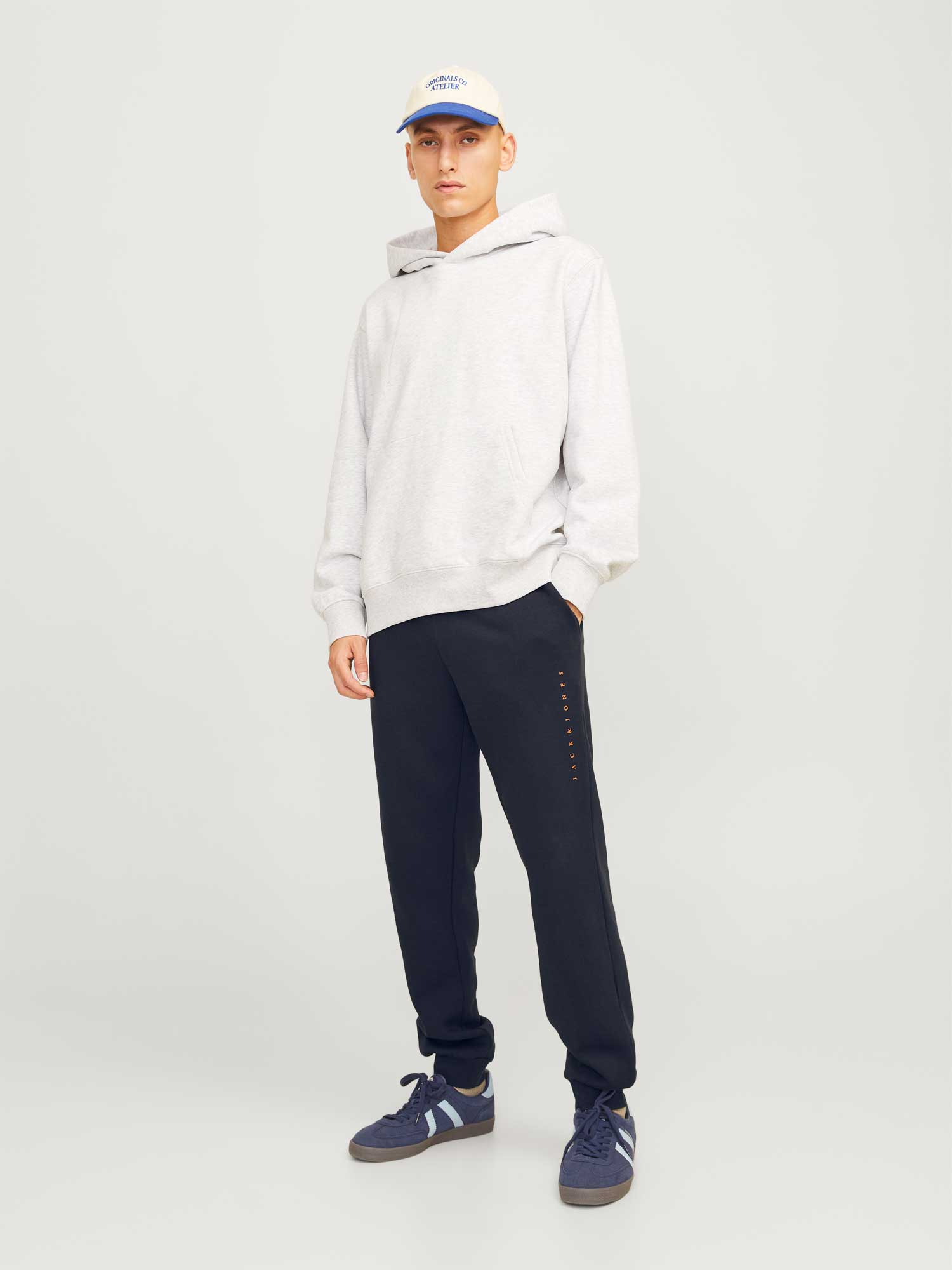 JACK & JONES Спортно долнище JPSTGORDON STAR JJ SWEAT PANTS GMS