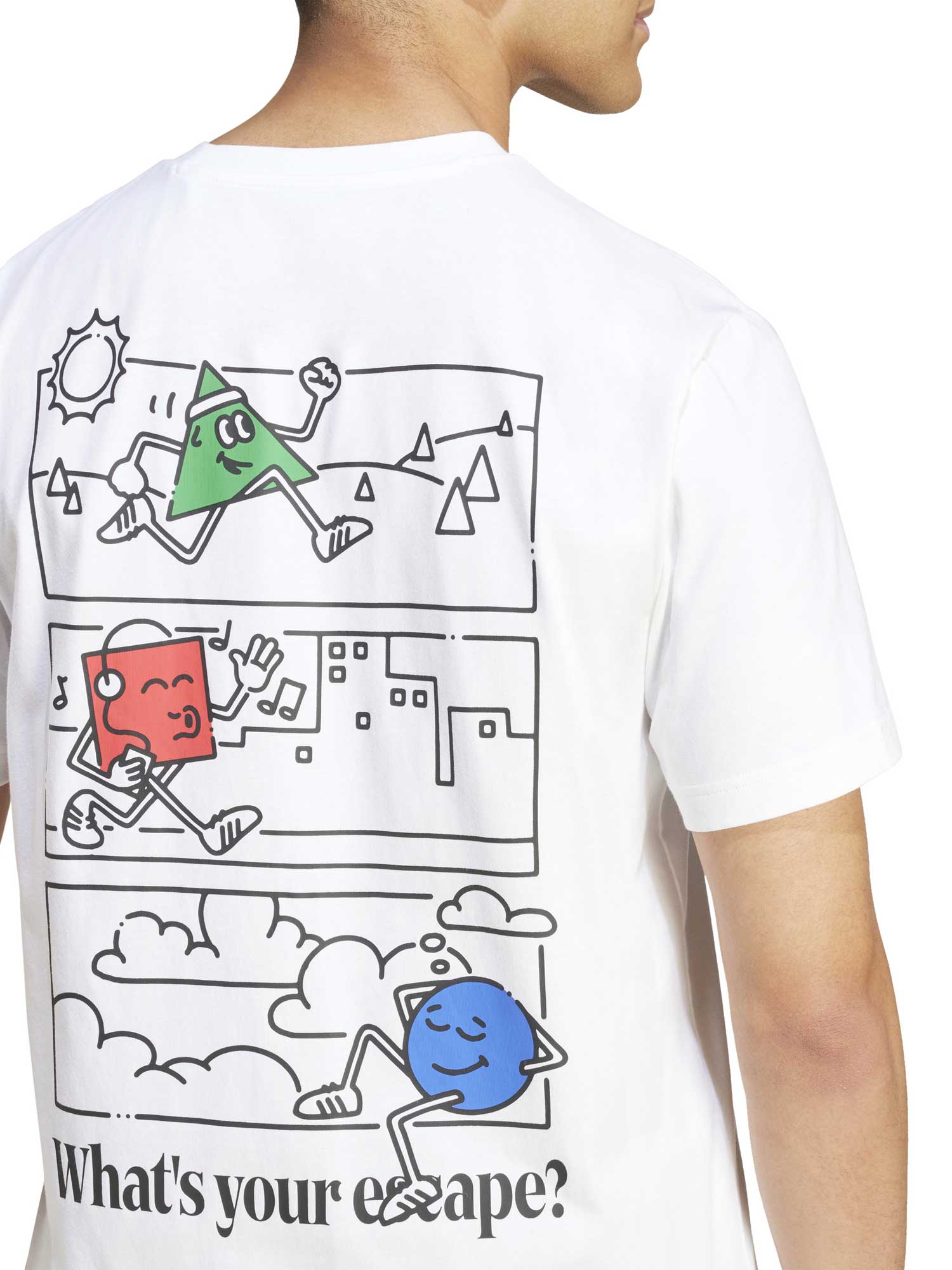 ADIDAS SPORTSWEAR Тениска Positivity Shapes Graphic