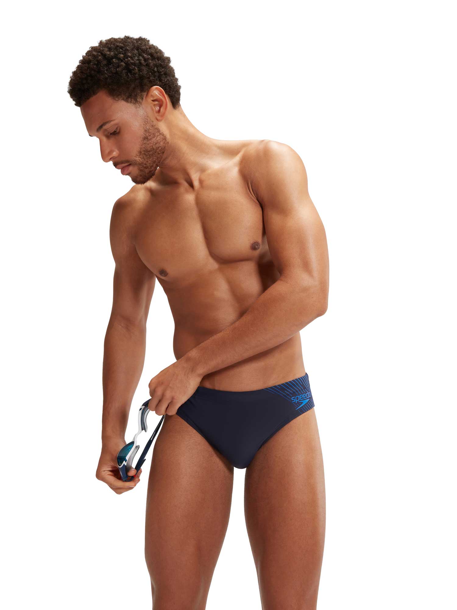 SPEEDO Бански TECH LOGO 7CM BRF