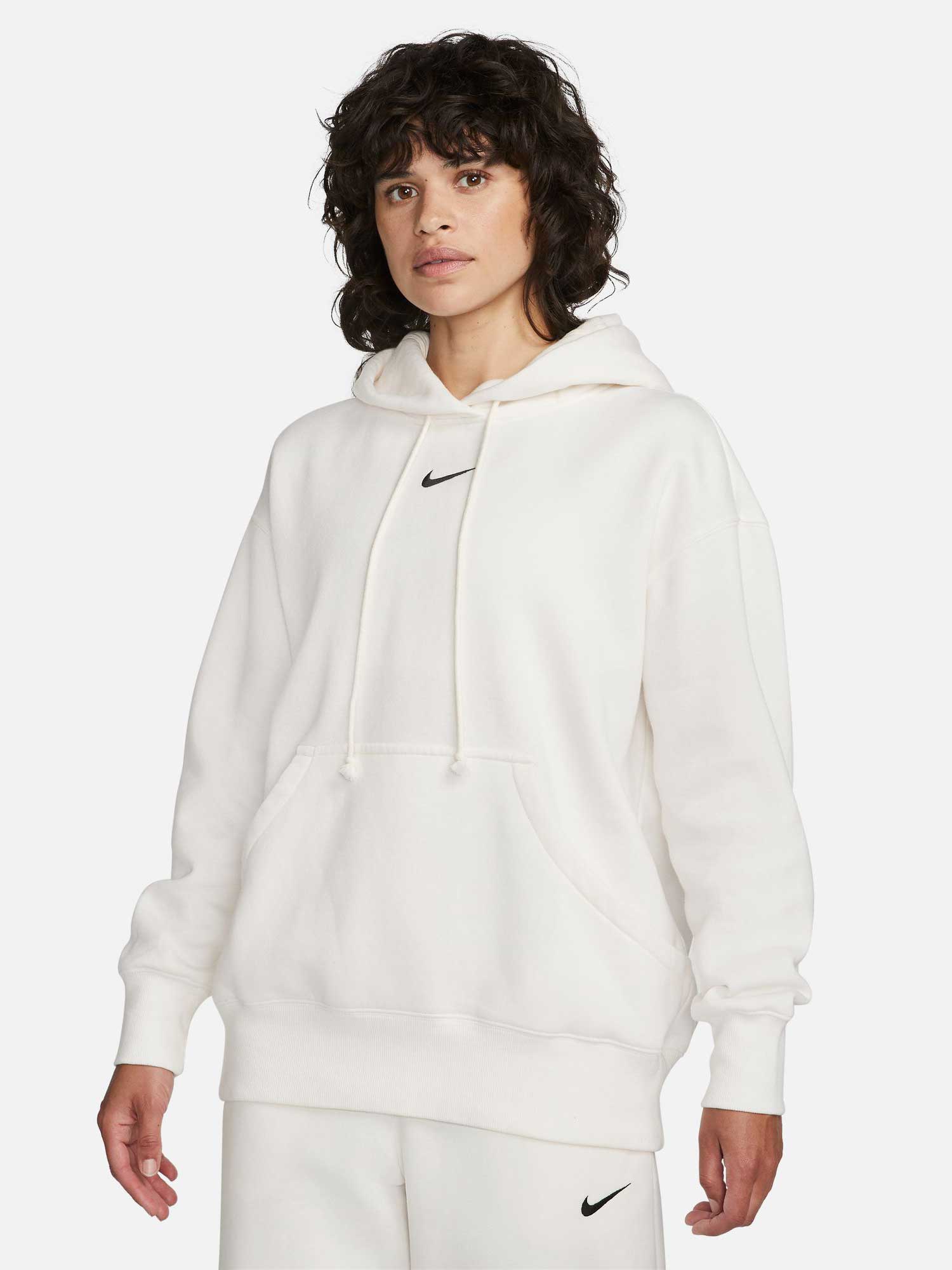 NIKE Суитшърт W NSW PHNX FLC OS PO HOODIE