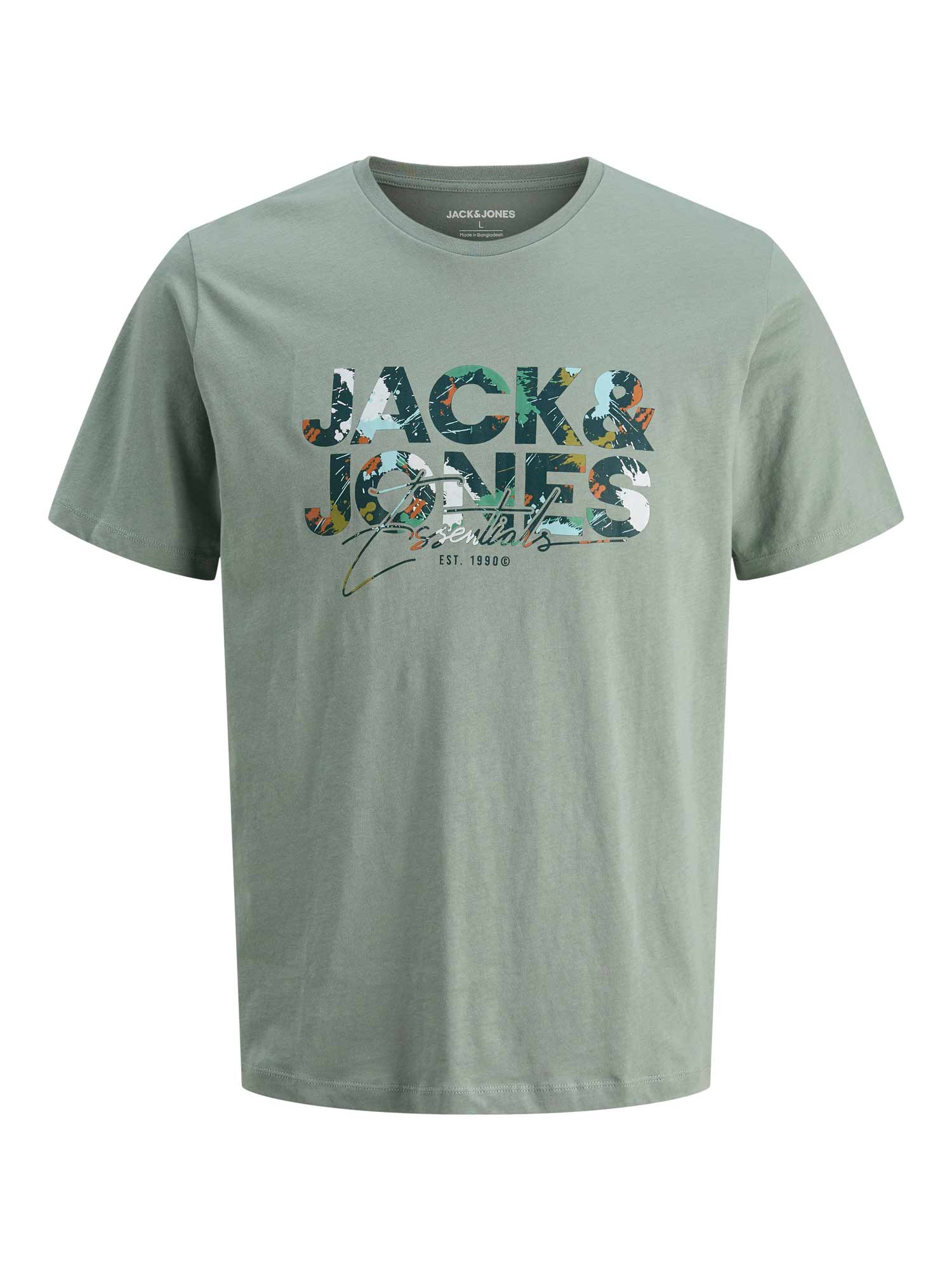 JACK & JONES Тениска JJGEPLAS TEE SS CREW NECK LN