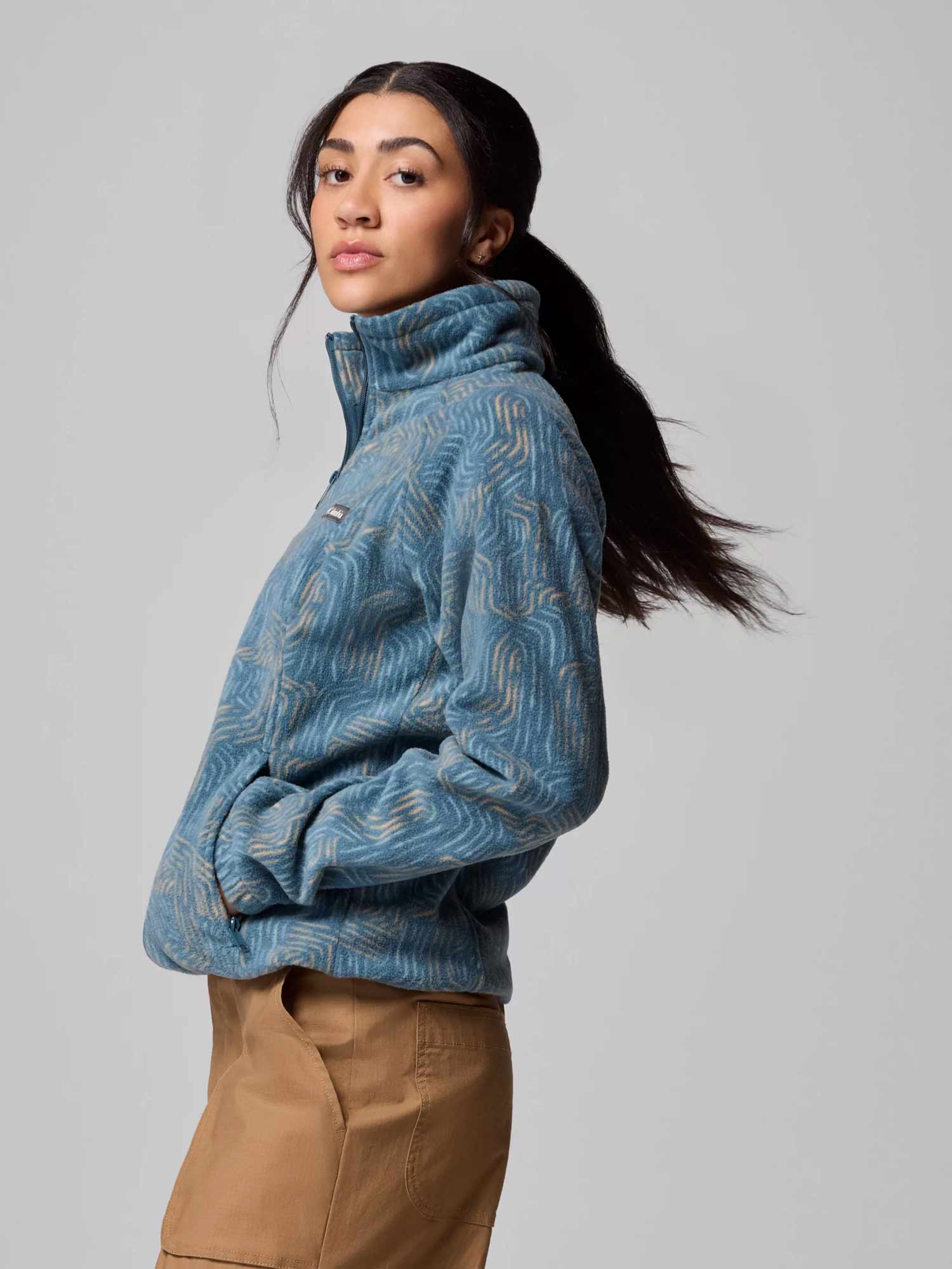 COLUMBIA Полар Benton Springs™ Printed Full Zip