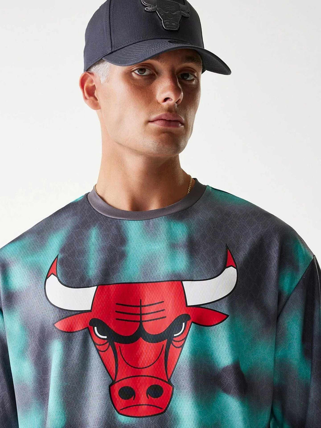 NEW ERA Тениска NBA AOP OS TEE CHIBUL