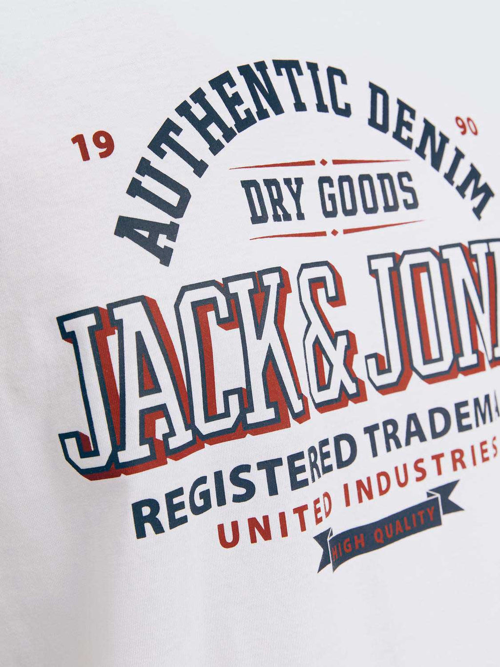 JACK & JONES Тениска JJELOGO TEE SS O-NECK 2 COL AW24 SN