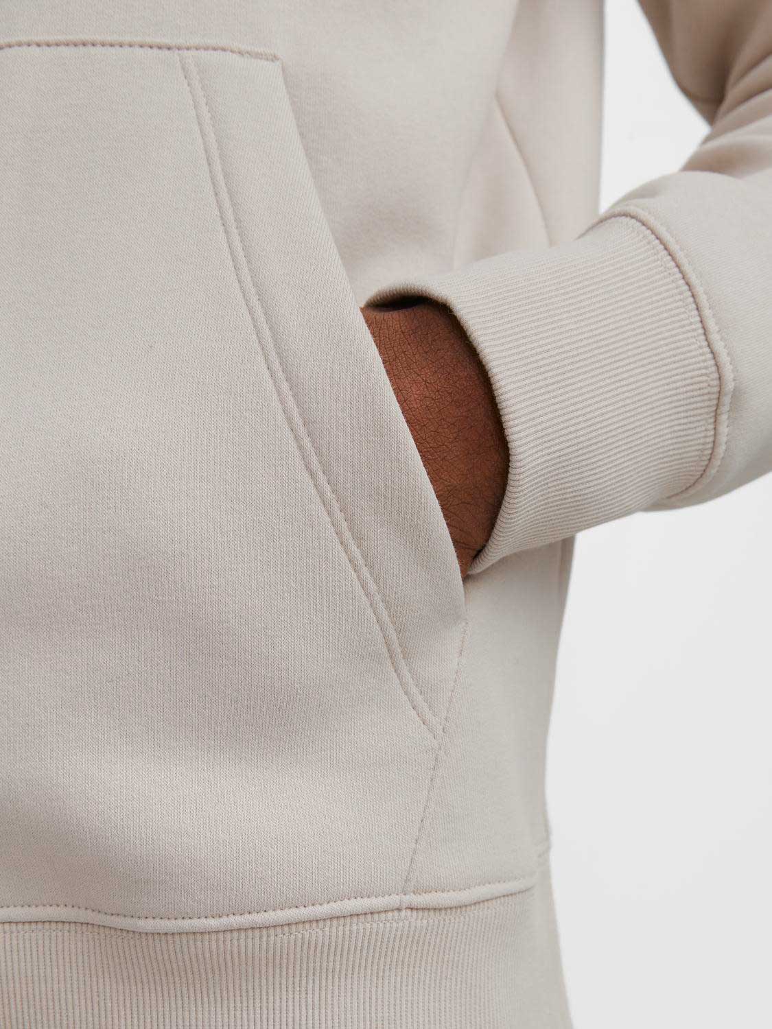 JACK & JONES Суитшърт JJESTAR JJ SWEAT HOOD NOOS