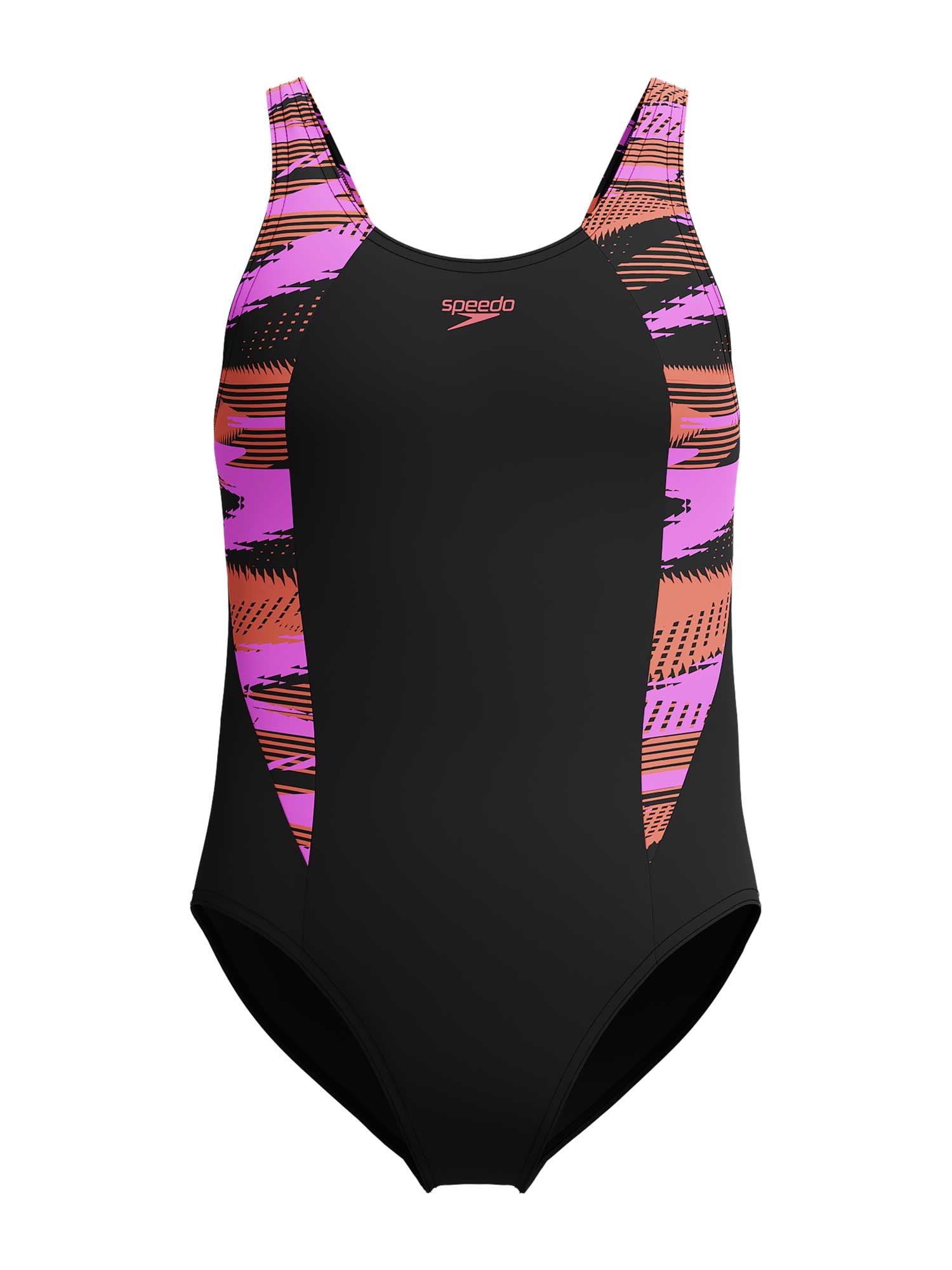 SPEEDO Цял бански GIRLS HYPERBOOM SPLICE MUSCLEBACK