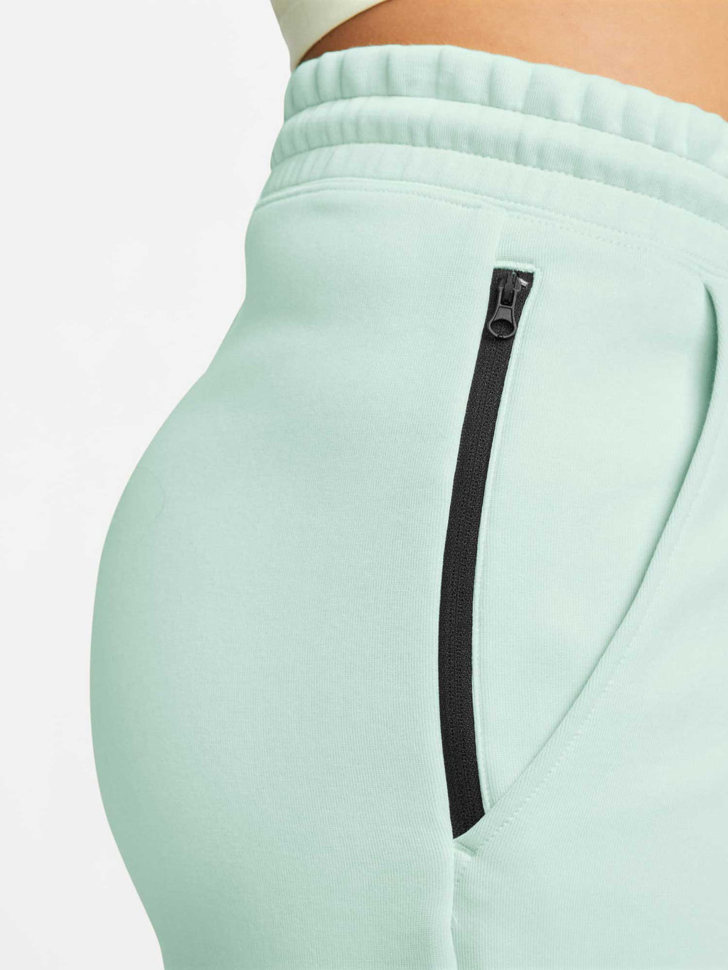 NIKE Спортно долнище W NSW TCH FLC MR JGGR