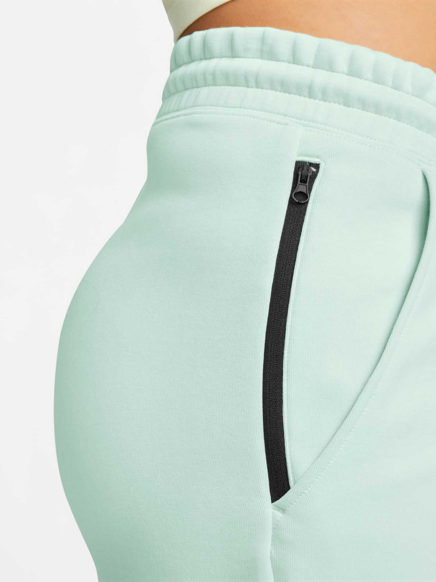 NIKE Спортно долнище W NSW TCH FLC MR JGGR
