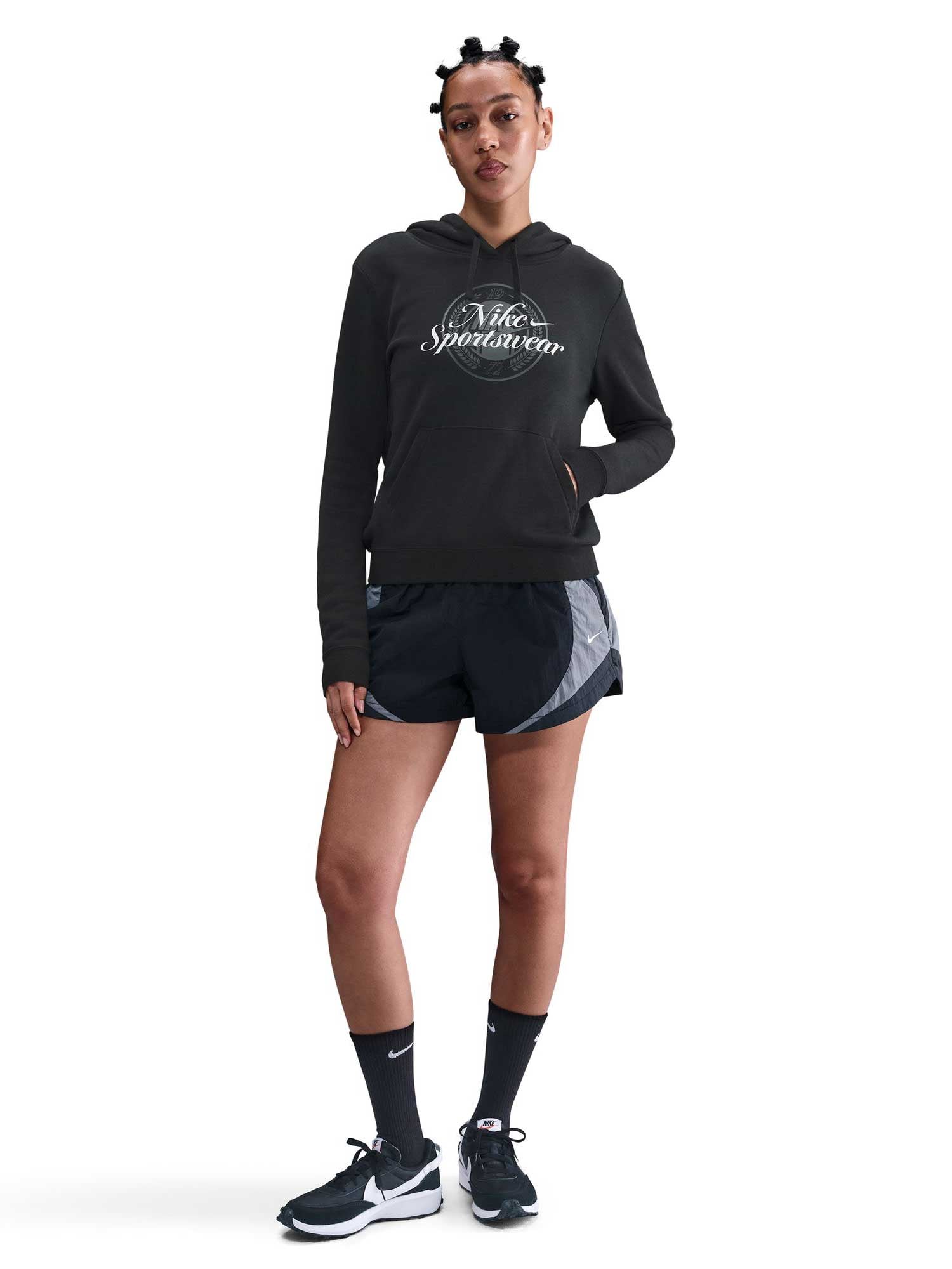 NIKE Суитшърт W NSW CLUB FLC GX STD PO HDY