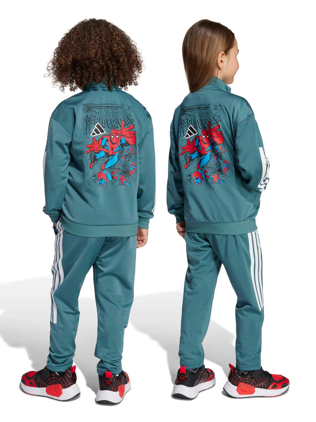 ADIDAS SPORTSWEAR Спортен екип Marvel Spider-Man Tracksuit Kids