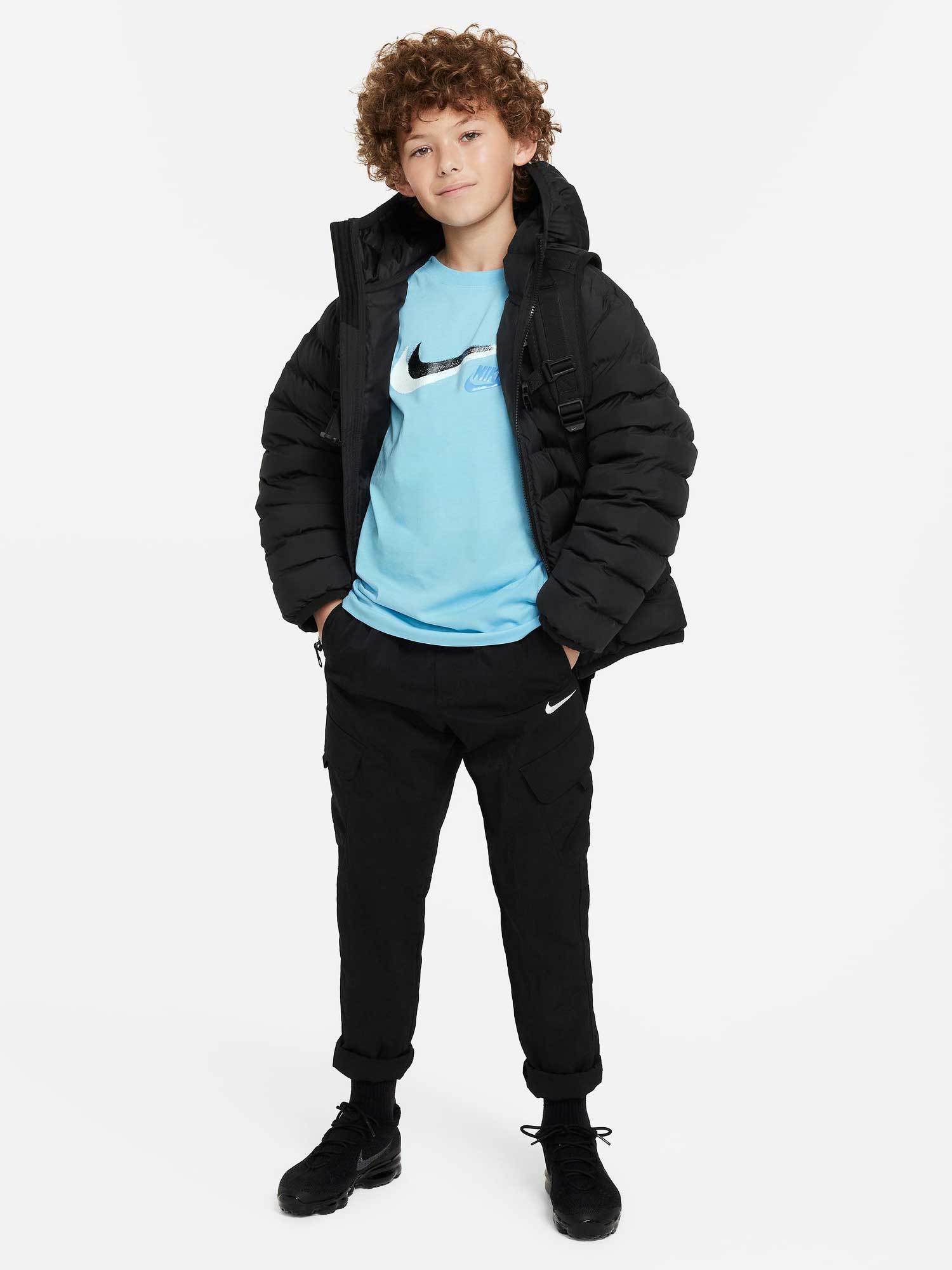 NIKE Тениска B NSW SI SS TEE