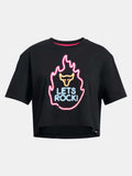 UNDER ARMOUR Тениска Pjt Rck Girls Campus Crop T