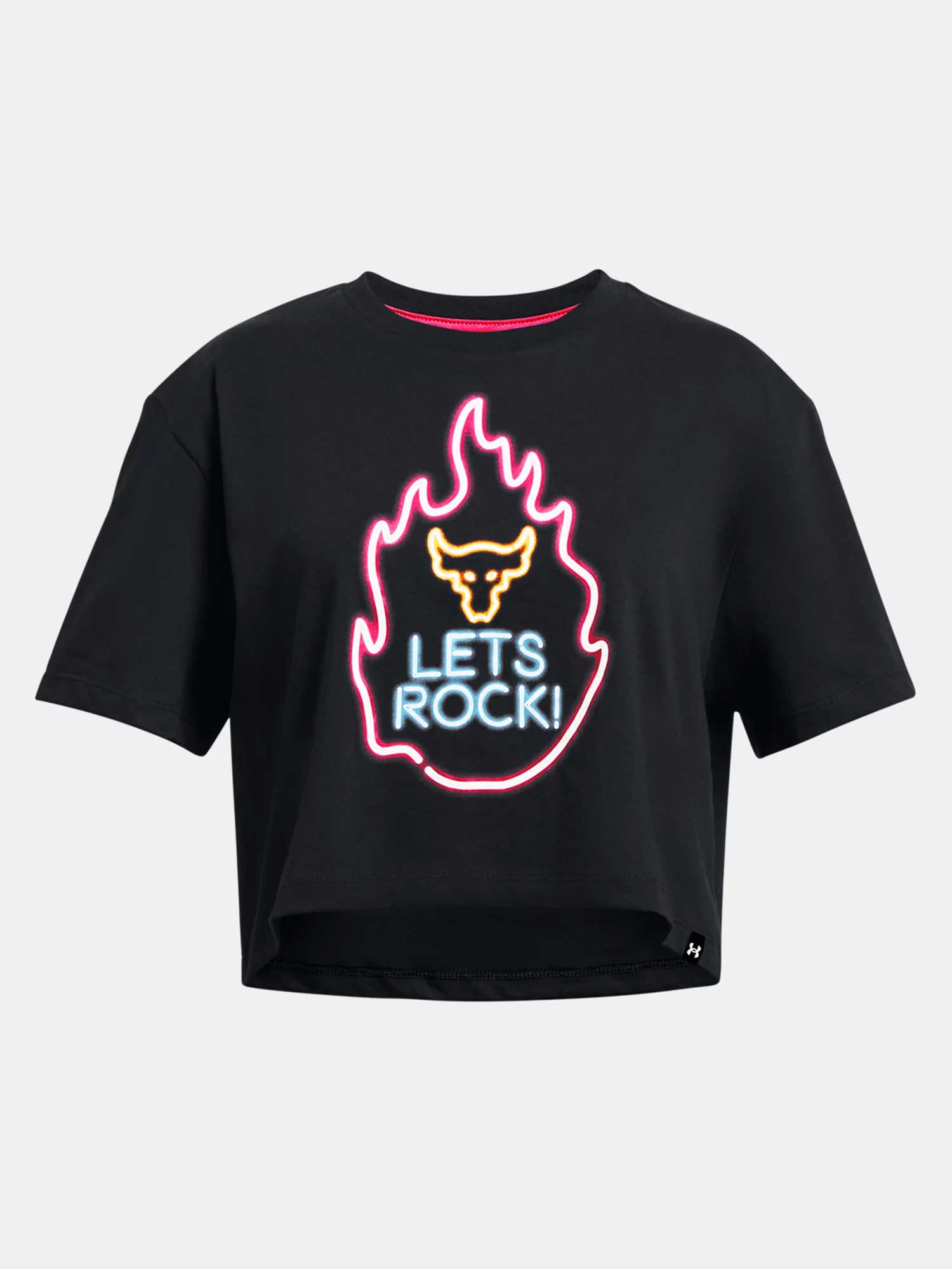 UNDER ARMOUR Тениска Pjt Rck Girls Campus Crop T