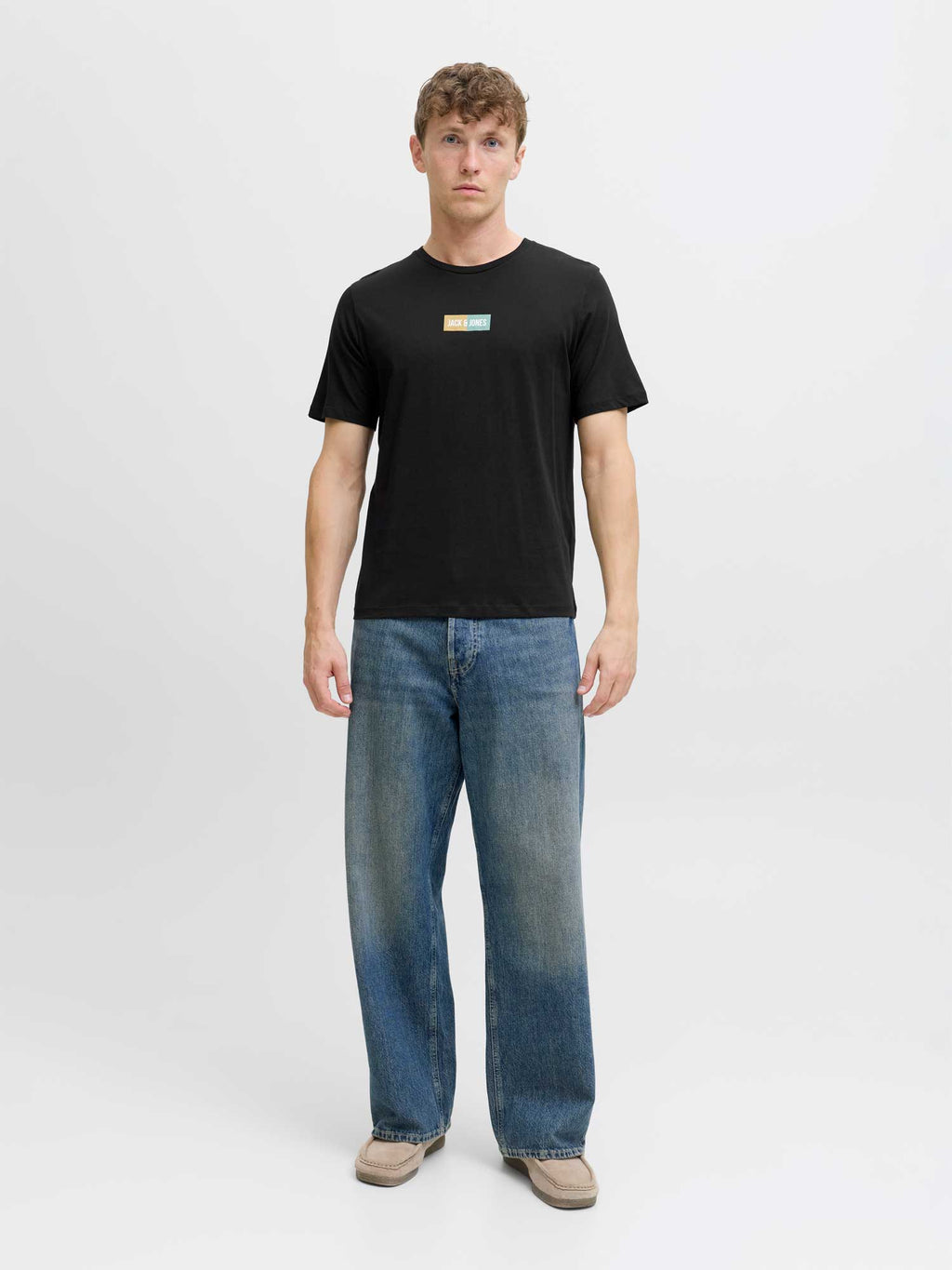 JACK & JONES Тениска JJPAN TEE SS CREW NECK
