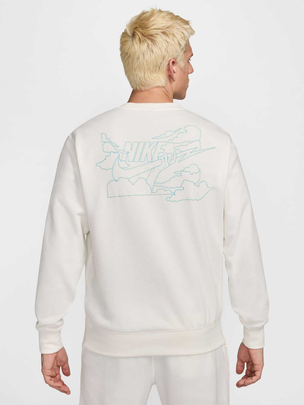 NIKE Блуза M NK CLUB FT CREW BOLT